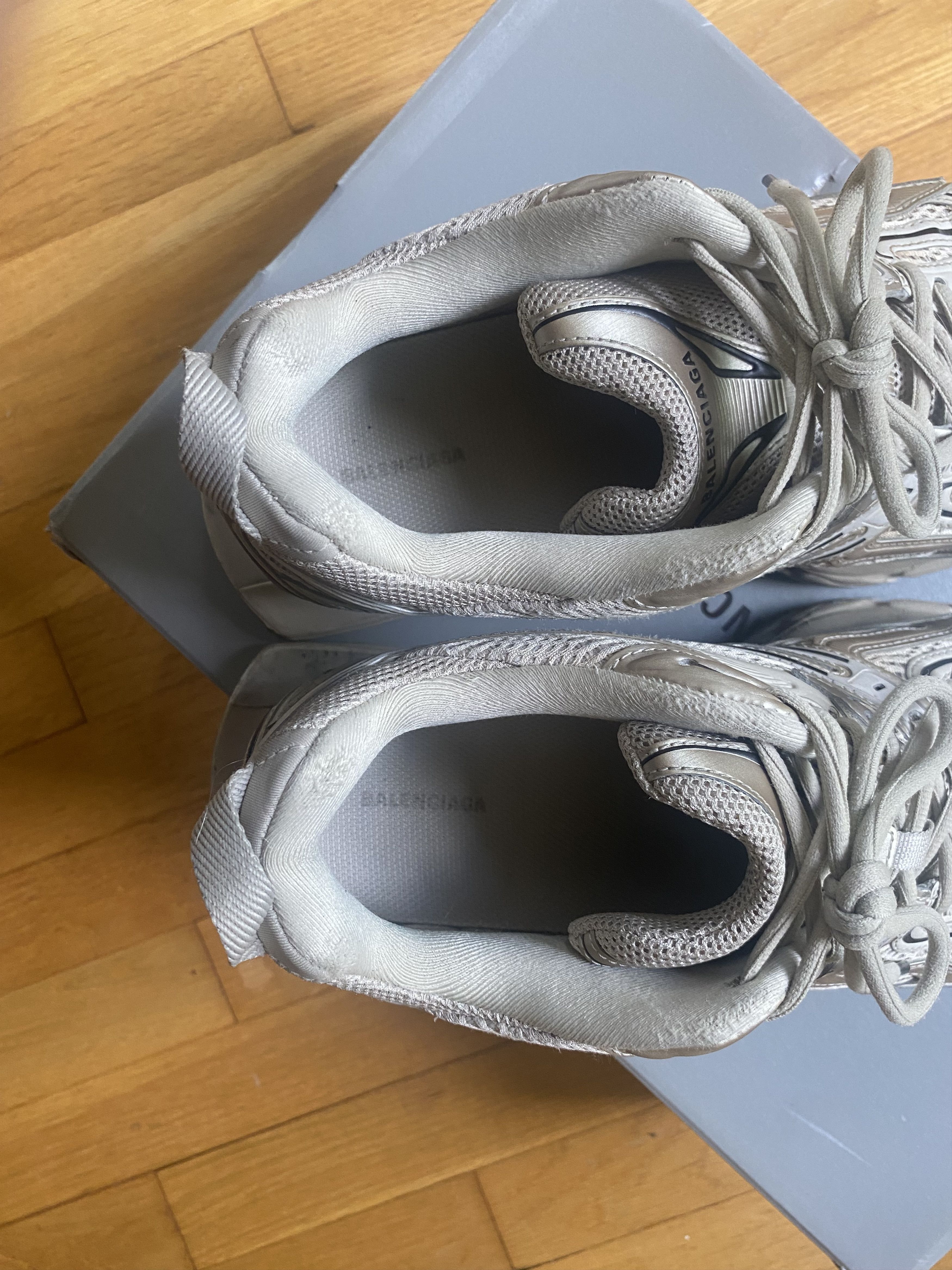 Balenciaga White/Black Balenciaga X-Panders Size US 10 / EU 43 - 8 Thumbnail