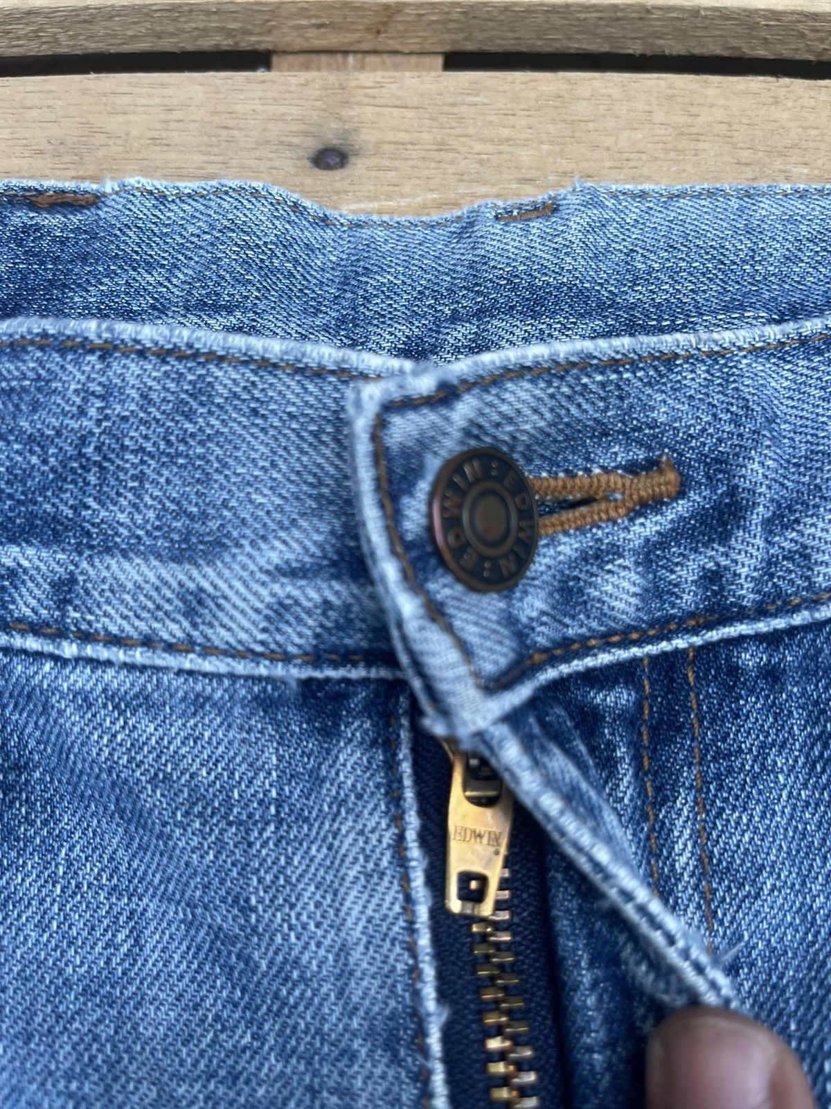 Edwin Vintage Edwin 503 Company Limited Denim Jeans Size US 33 - 6 Thumbnail