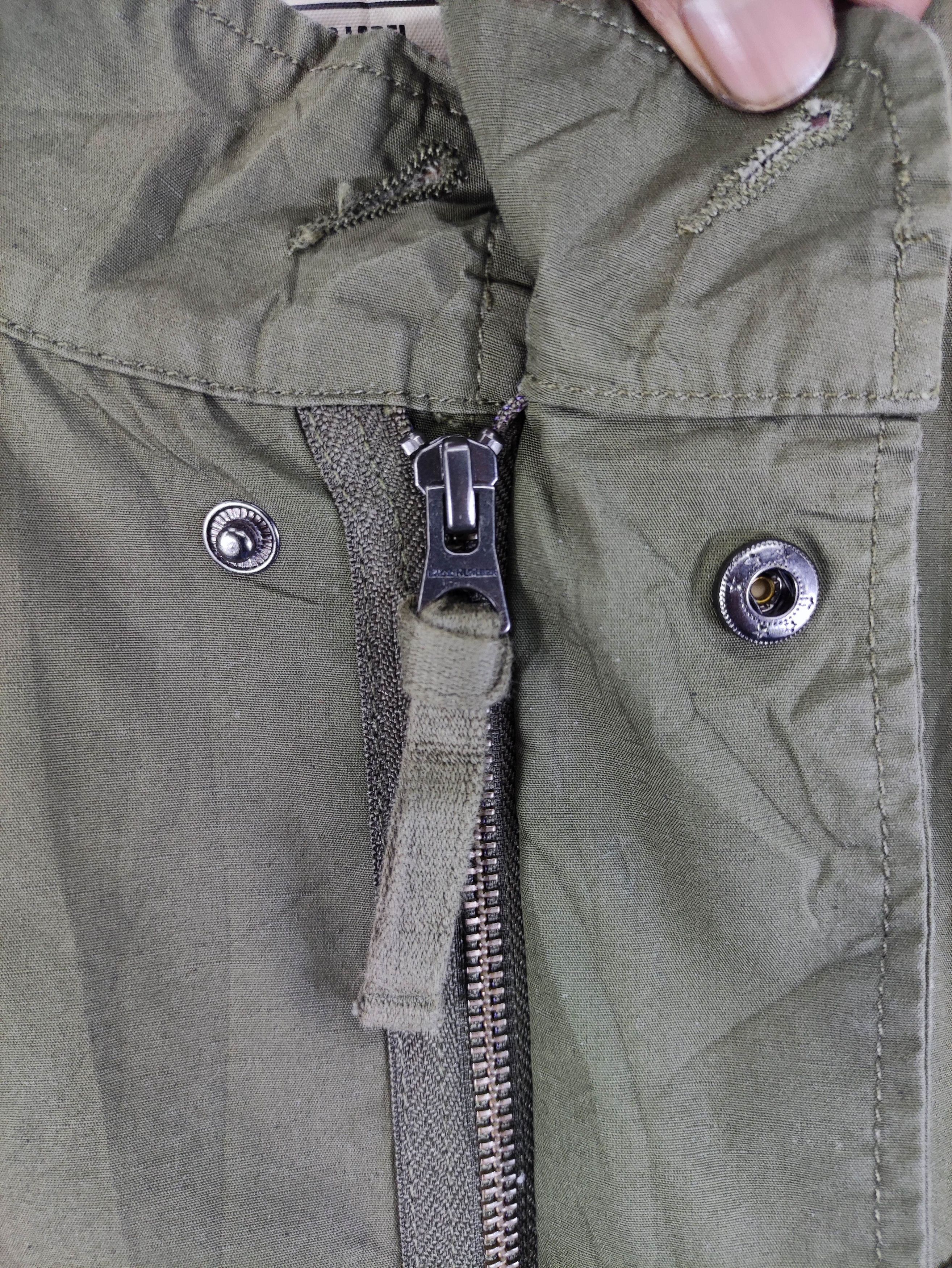 Japanese Brand Vintage Back Number Fishtail Parka Jacket Zipper Size US XL / EU 56 / 4 - 3 Thumbnail