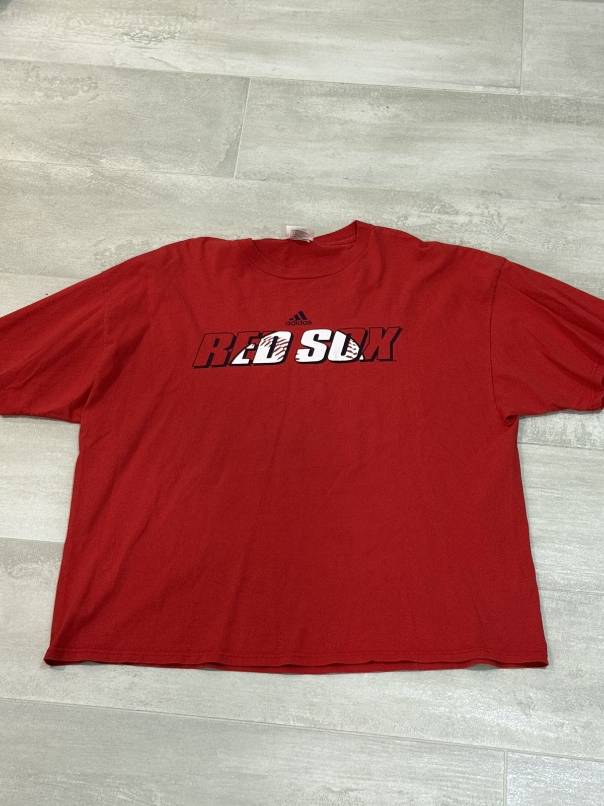 Adidas Vintage Boston Red Sox 2004 T Shirt Size US XXL / EU 58 / 5 - 1 Thumbnail