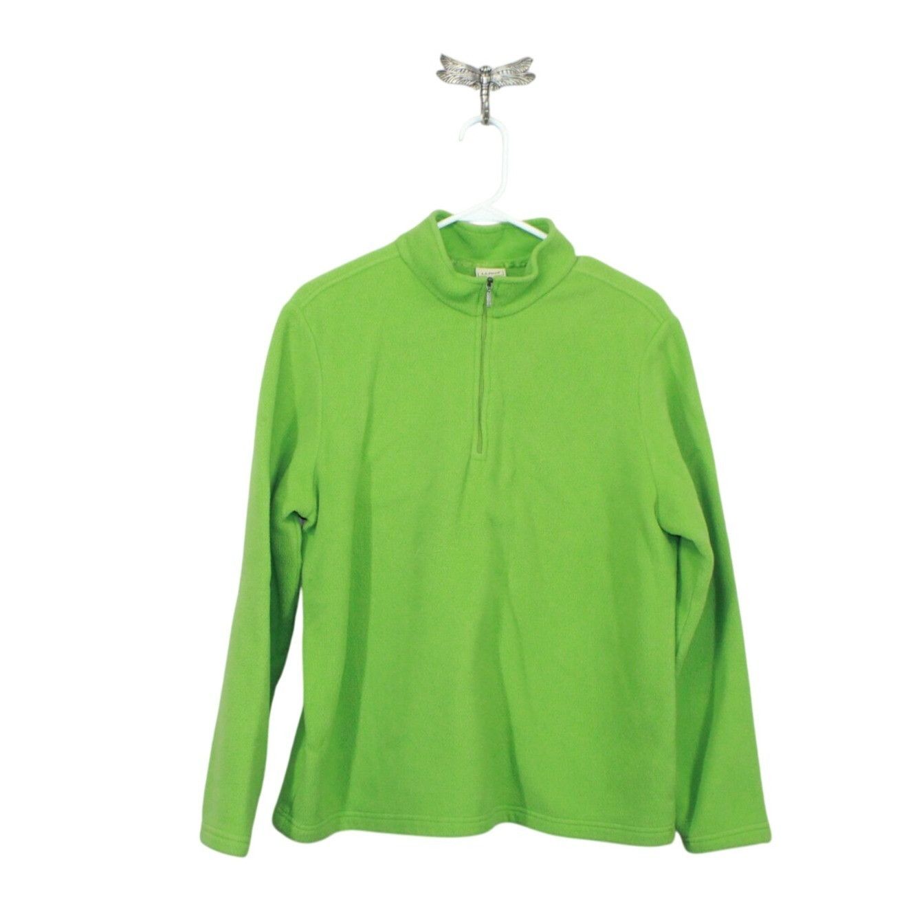 L.L. Bean LL Bean Women's Sweater Fleece Quarter Zip Pullover Size XL / US 12-14 / IT 48-50 - 1 Thumbnail