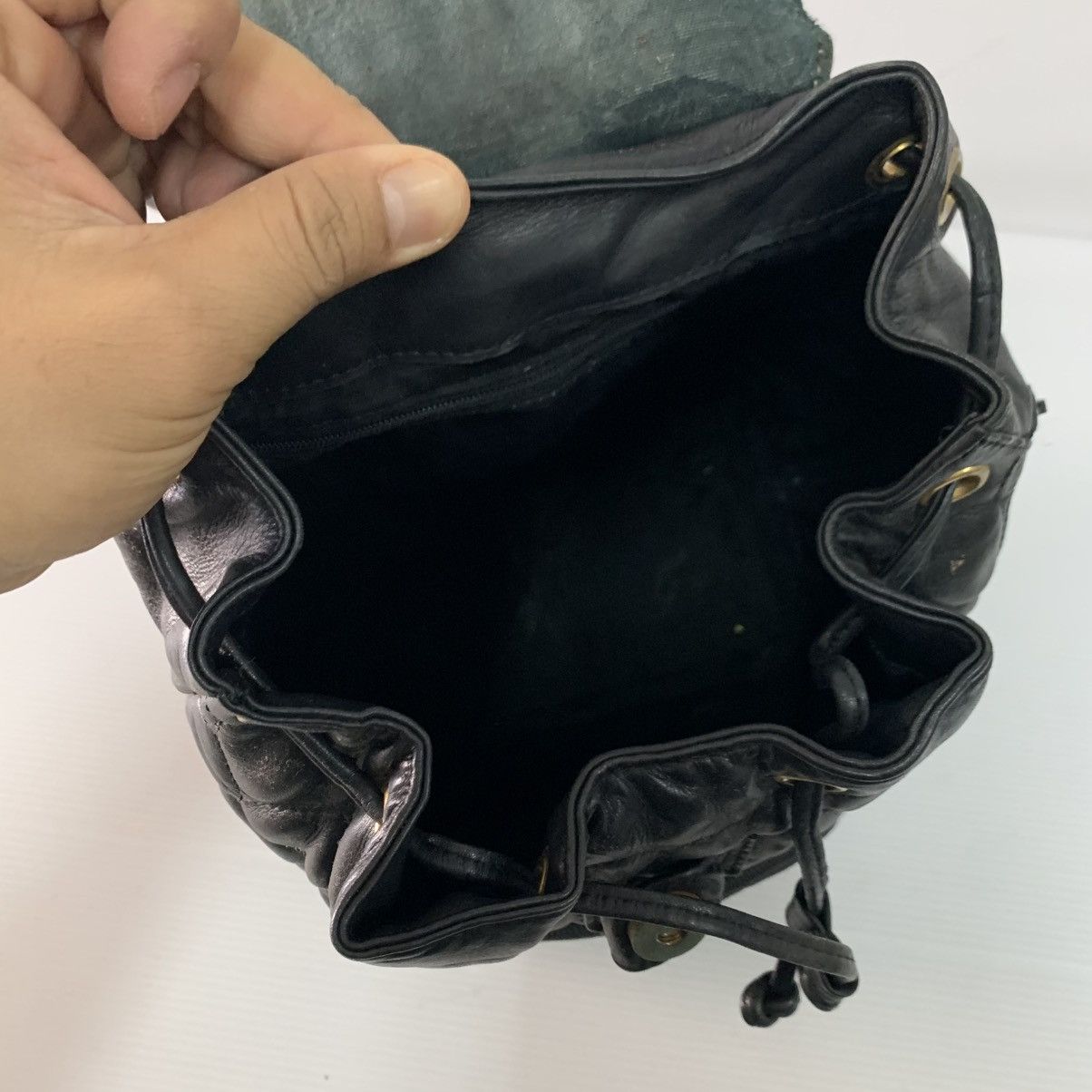 Moschino Moschino Leather Backpack Size ONE SIZE - 10 Thumbnail