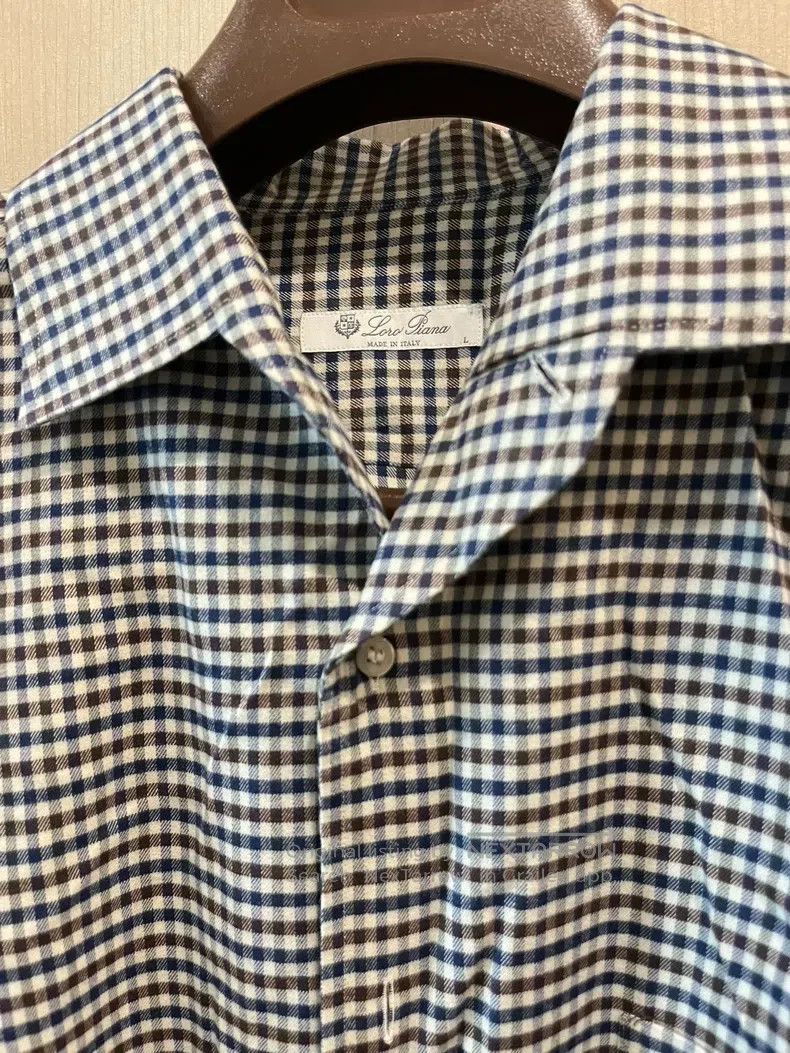 Loro Piana Loro Piana Gingham Shirt Size L / US 10 / IT 46 - 2 Thumbnail