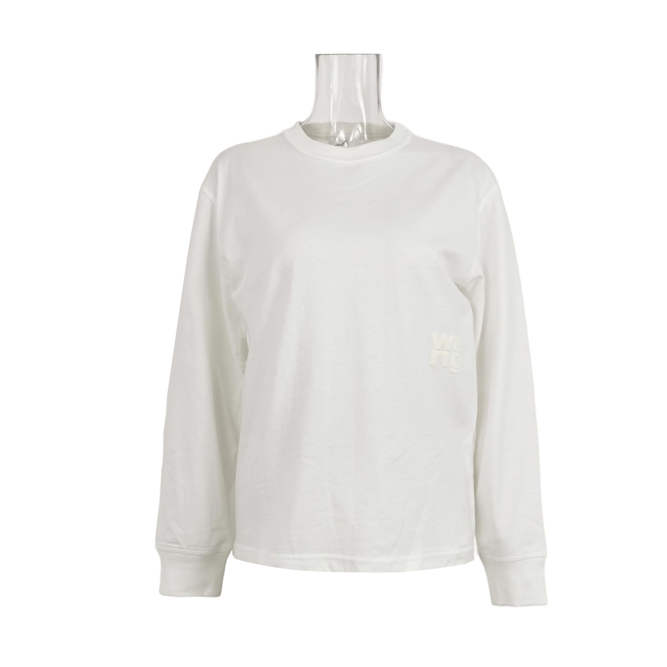 Alexander Wang Alexander Wang Logo Long Sleeve T-Shirt XS Size XS / US 0-2 / IT 36-38 - 1 Thumbnail