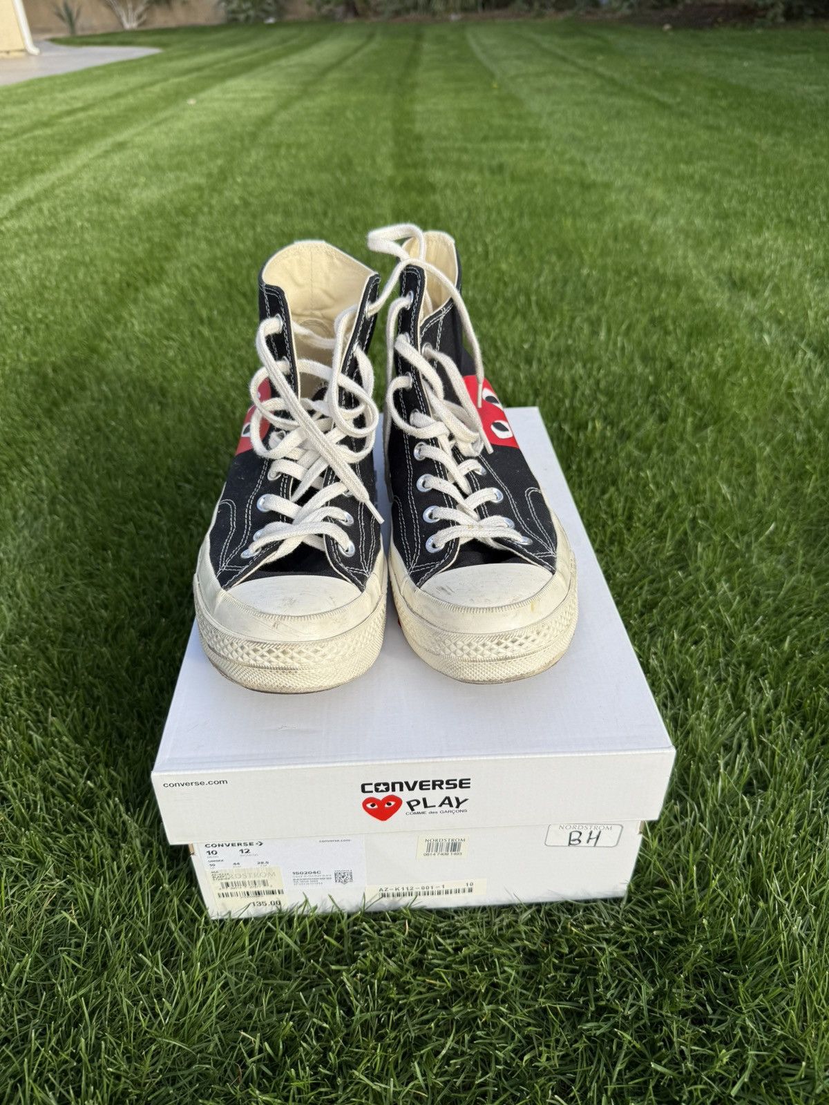 Comme des Garcons × Converse CDG heart Converse Size US 10 / EU 43 - 2 Thumbnail