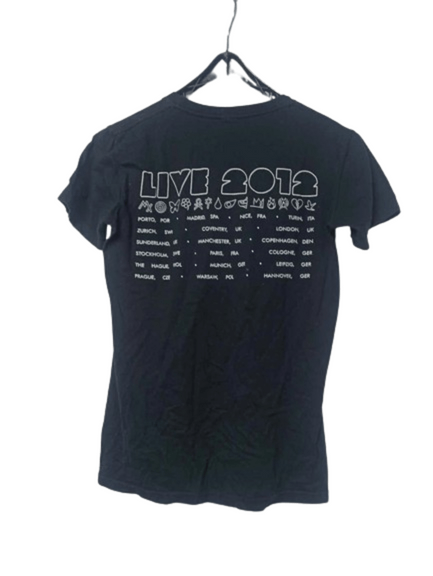 Band Tees 2012 COLDPLAY Tee Shirt, Rare Coldplay shirt Size S / US 4 / IT 40 - 2 Thumbnail