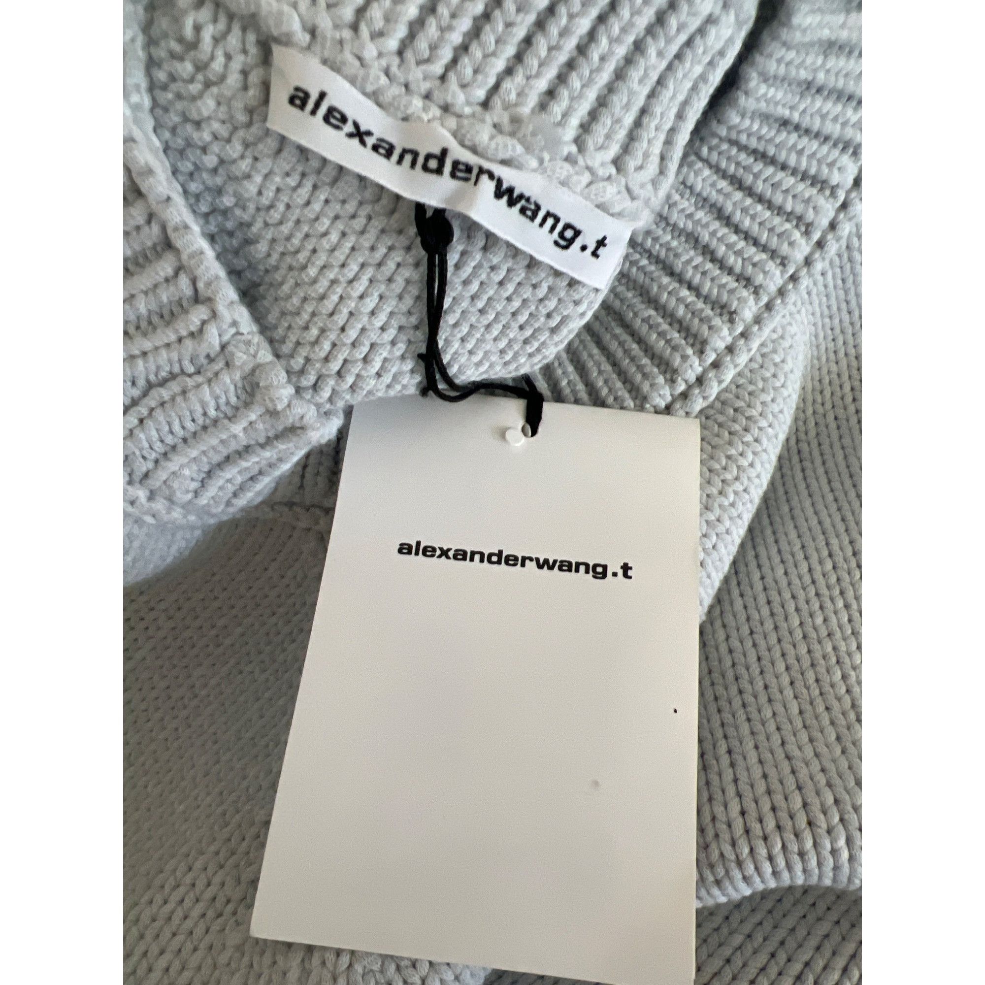 T by Alexander Wang Alexanderwang.T Cropped Sweater Size M / US 6-8 / IT 42-44 - 7 Thumbnail