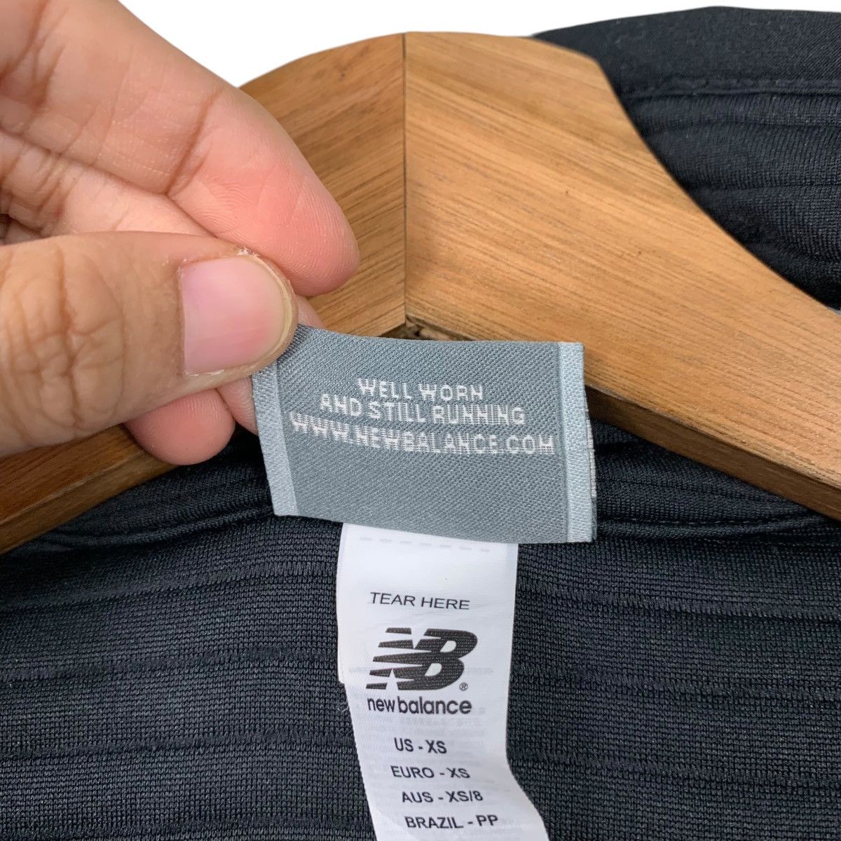 New Balance NEW BALANCE Asymmetrical Zipper Pleated Jacket #2090-C91 Size US XS / EU 42 / 0 - 15 Thumbnail