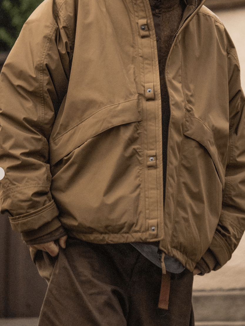 Nanamica aa . L . new . GORE-TEX . KODENSHI . SHORT DOWN COAT Size US L / EU 52-54 / 3 - 22 Thumbnail