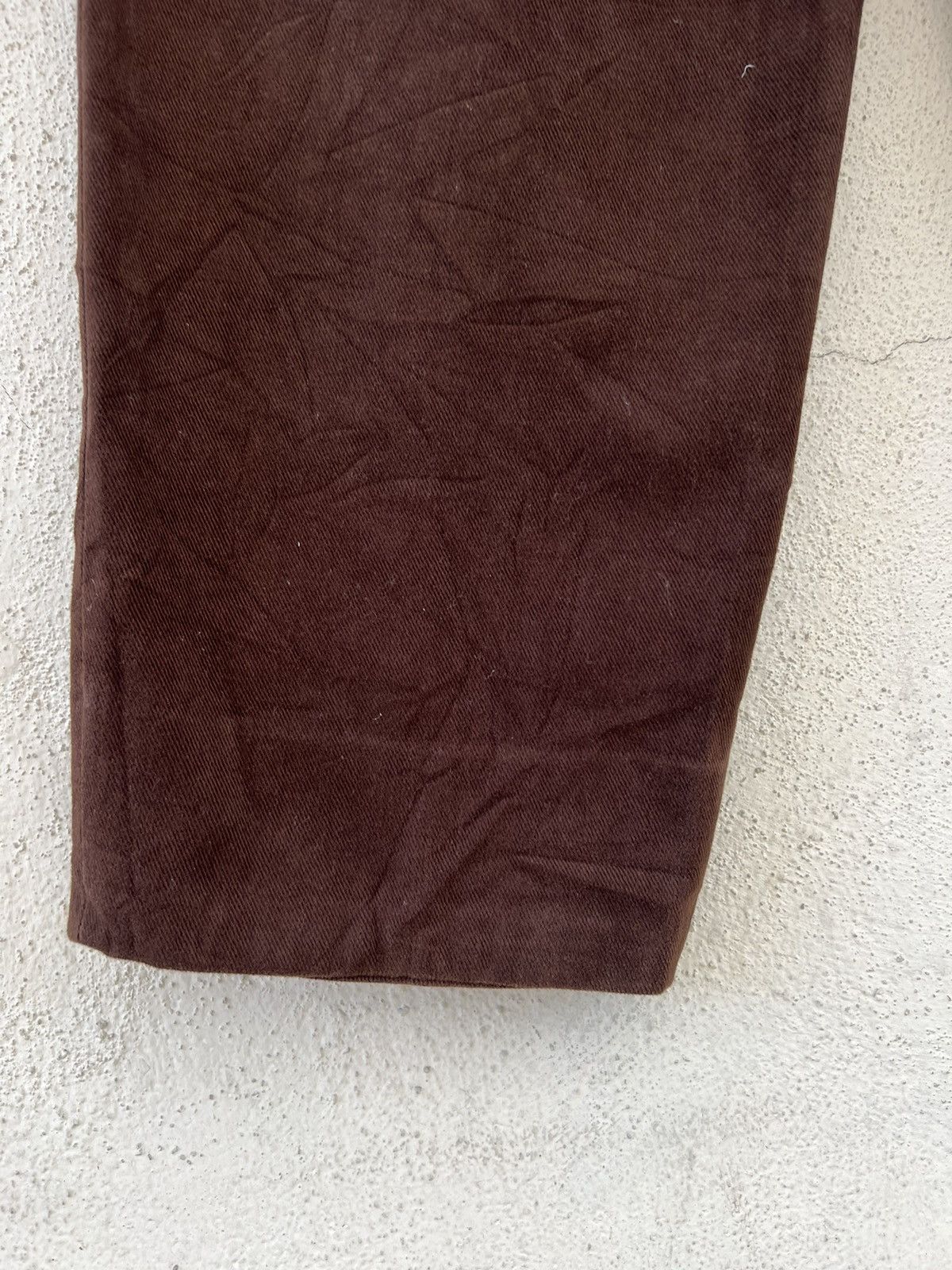 Mademoiselle Non Non Papas Japan X Tessuti Sondrio Baggy Gabardine Trouser Pant Size US 29 - 17 Thumbnail