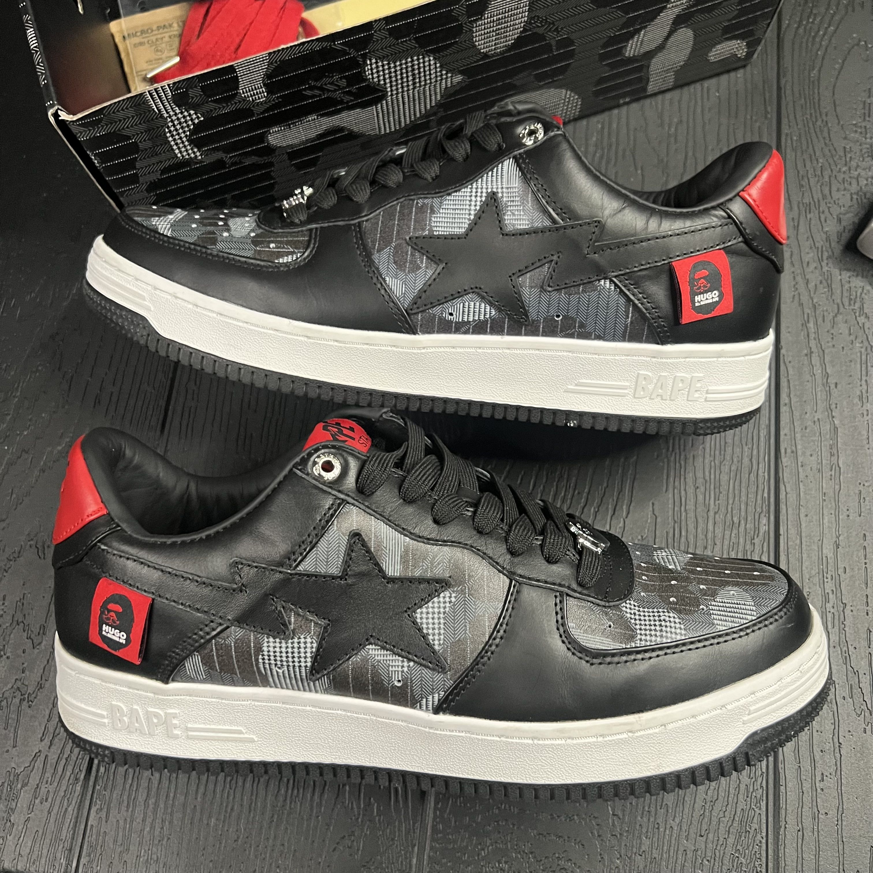 Bape × Hugo A Bathing Ape Bape Sta HUGO Size US 11 / EU 44 - 2 Thumbnail