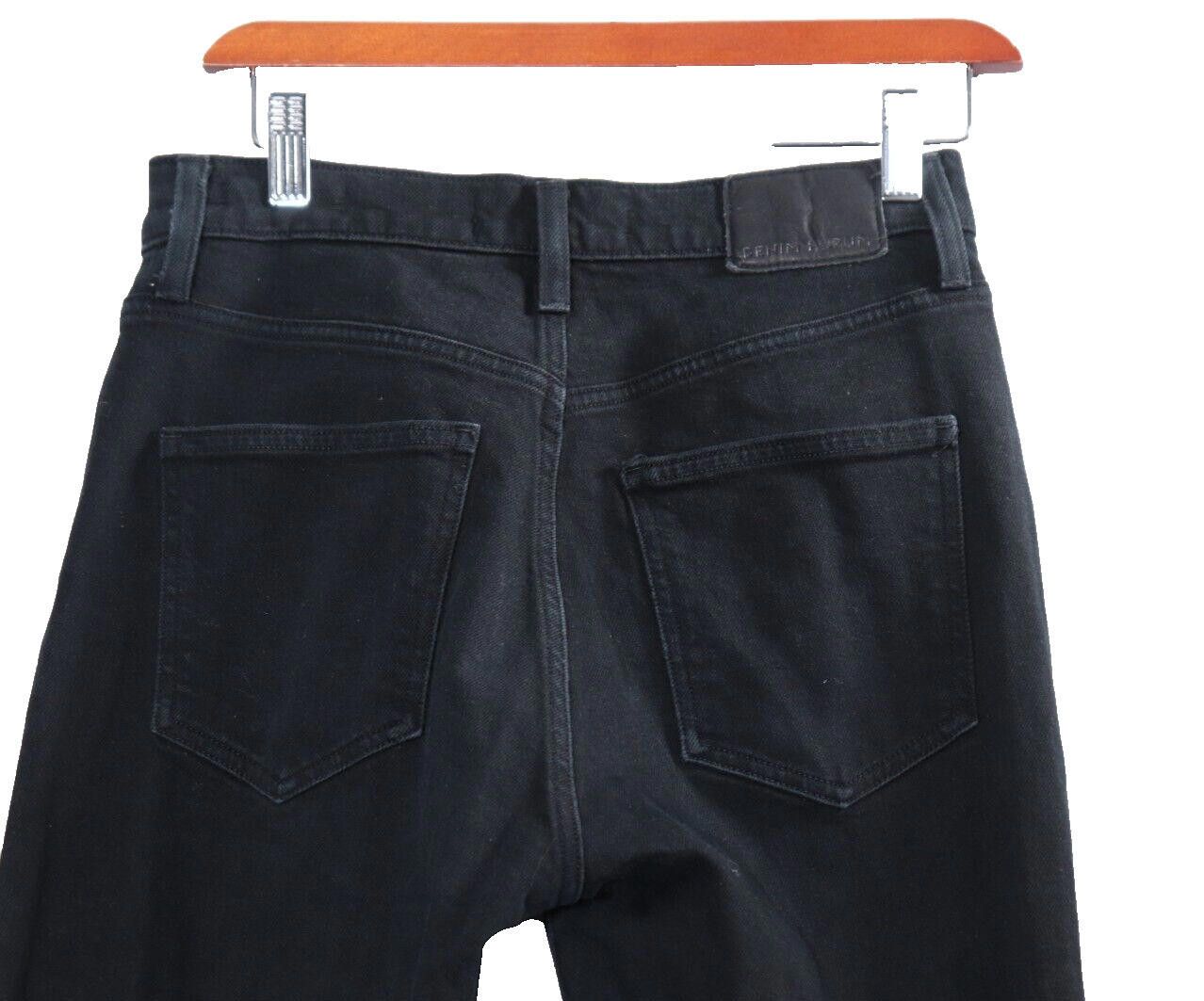Designer Denim Forum Aritzia US27 Black Yoko High-Waisted Slim Jeans Size 27" / US 4 / IT 40 - 9 Thumbnail