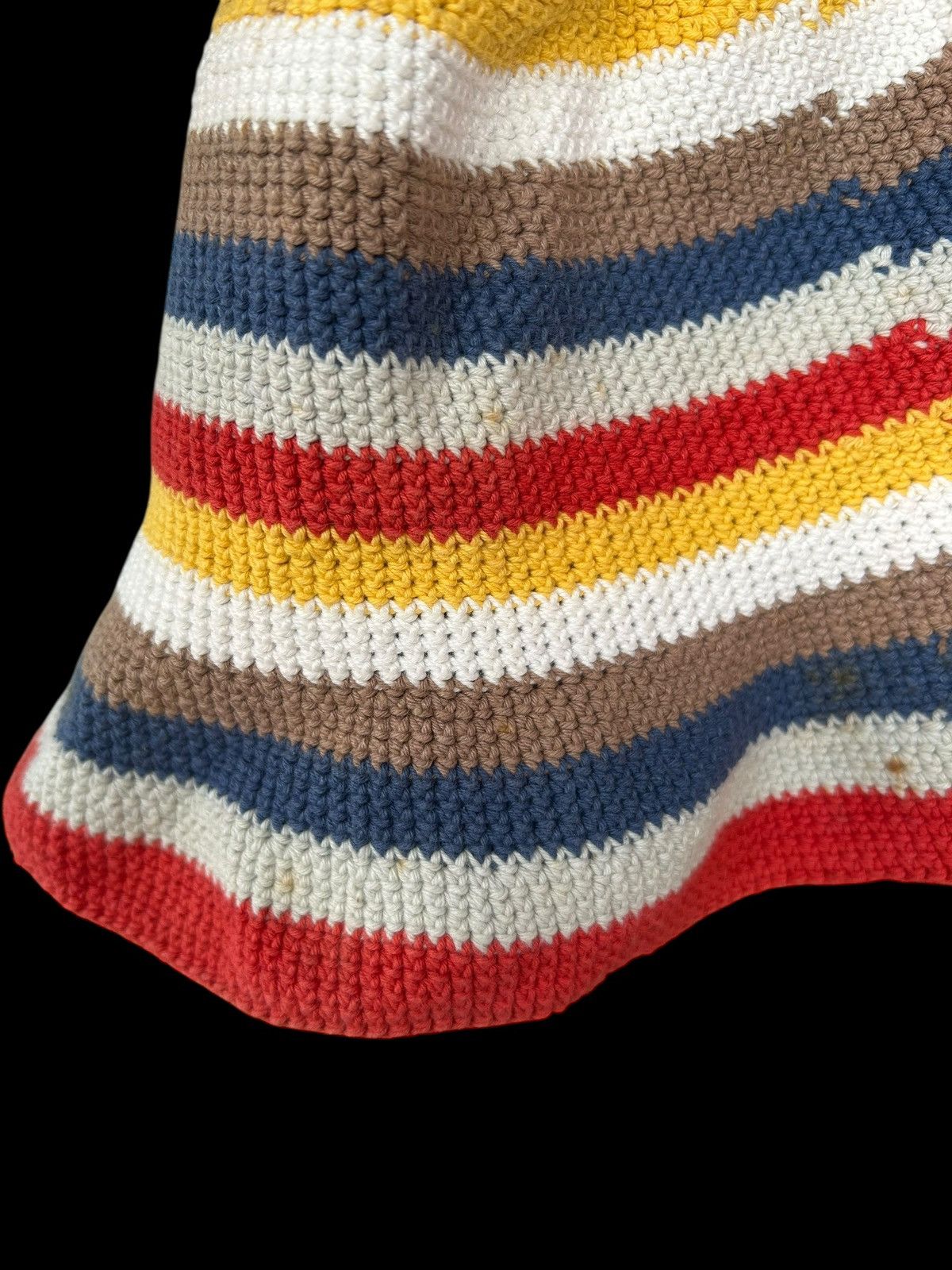 Japanese Brand × Kapital × Vintage Crochet Knitted Handmade Bucket Hats Size ONE SIZE - 7 Thumbnail