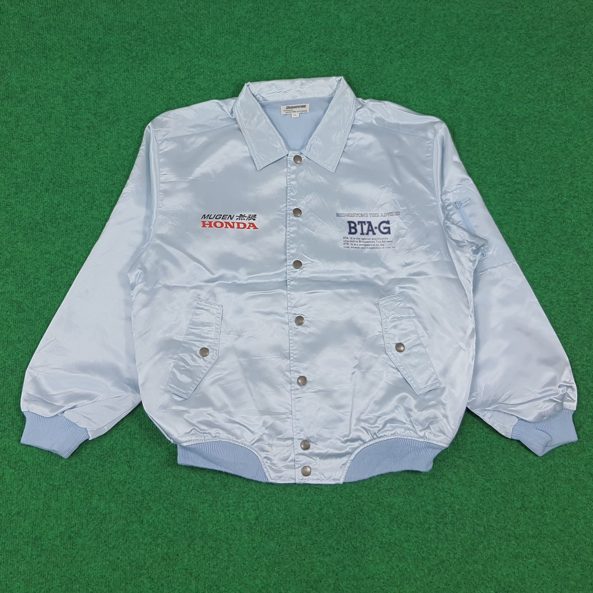 Japanese Brand × Vintage Vintage Mugen Honda Japan motorsports Coach Style Jacket Size US L / EU 52-54 / 3 - 3 Thumbnail