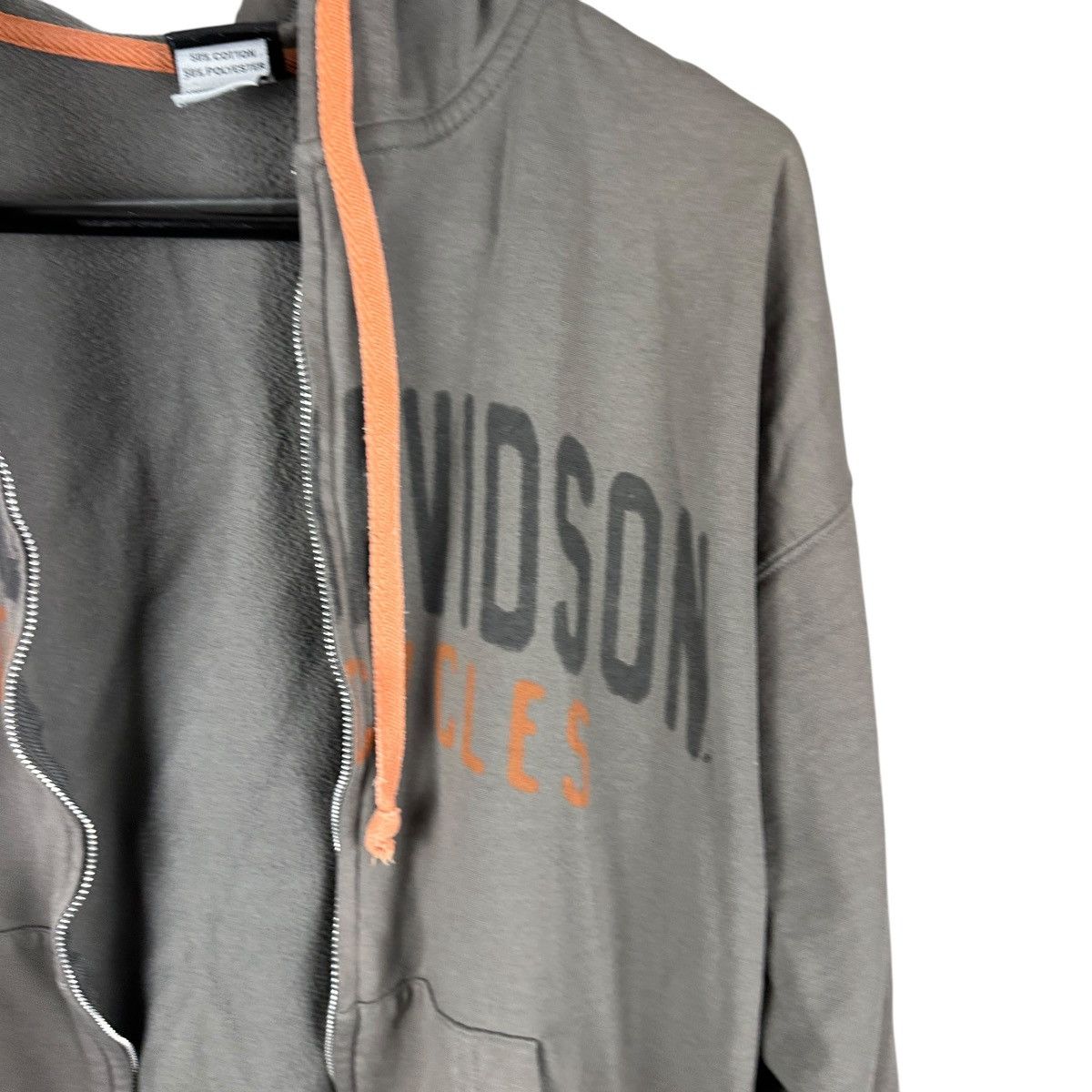 Harley Davidson × Vintage Vintage Y2K Harley Davidson Pittsburgh Full Zip Hoodie Size US L / EU 52-54 / 3 - 4 Thumbnail