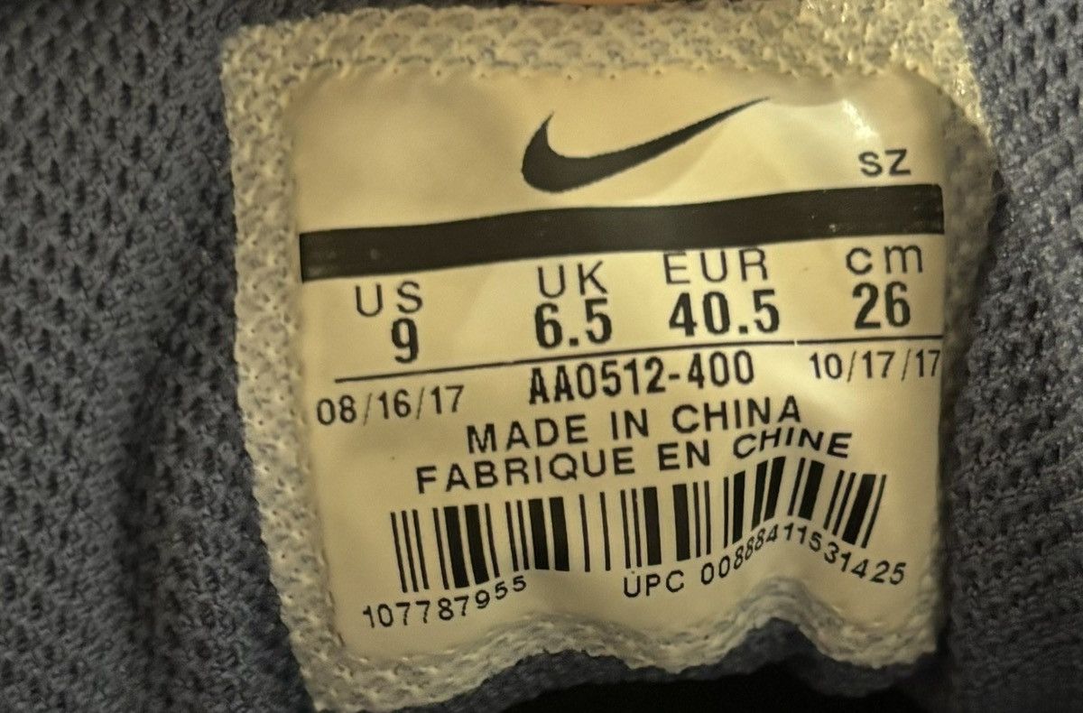 Nike × Vintage Wmns Air Max 1 Premium SC ‘Diffused Blue’ Size US 9 / IT 39 - 7 Thumbnail