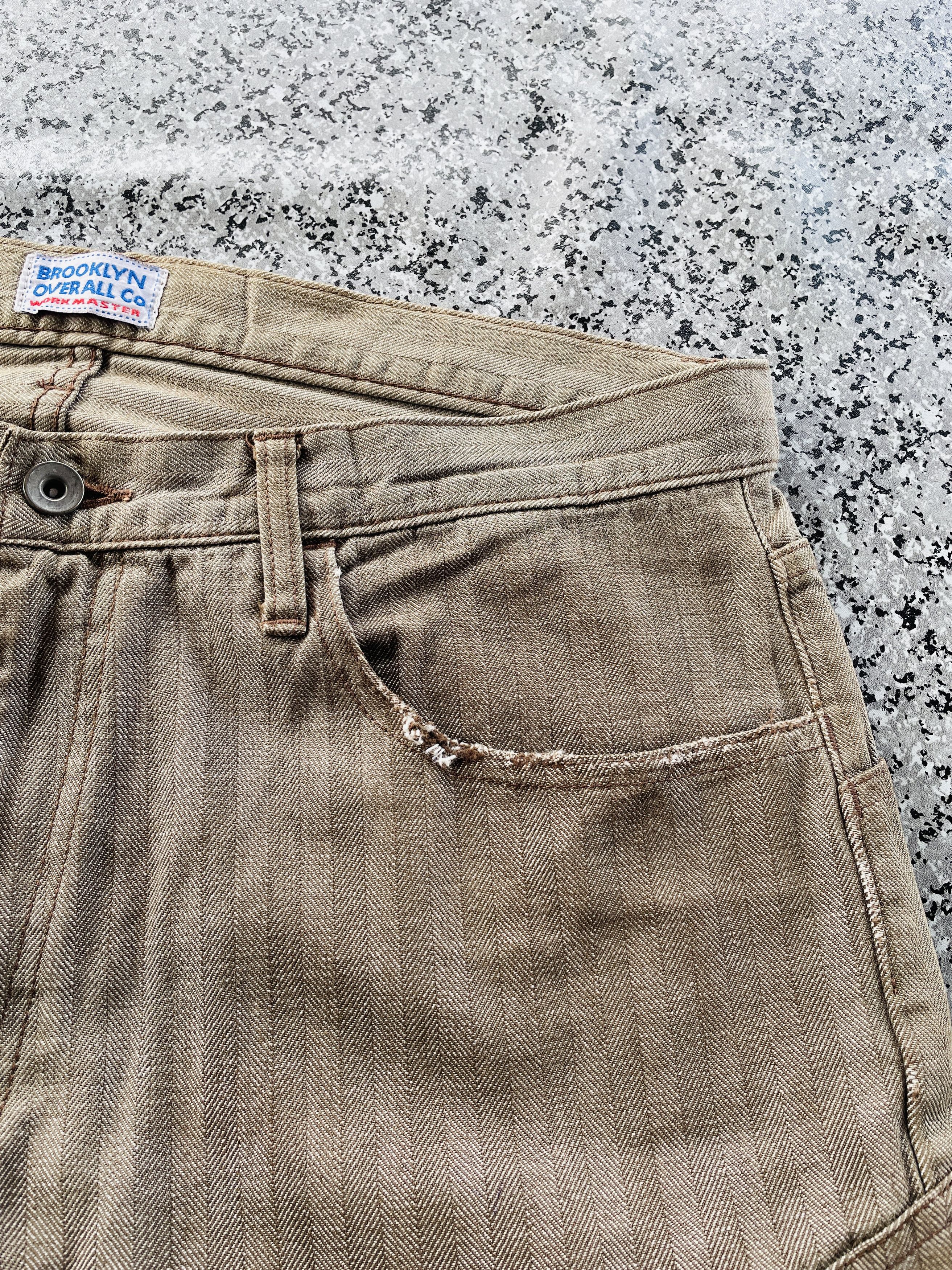 Brooklyn Clothing BROOKLYN OVERALL CO DOUBLE KNEE (LG10) Size US 36 / EU 52 - 5 Thumbnail