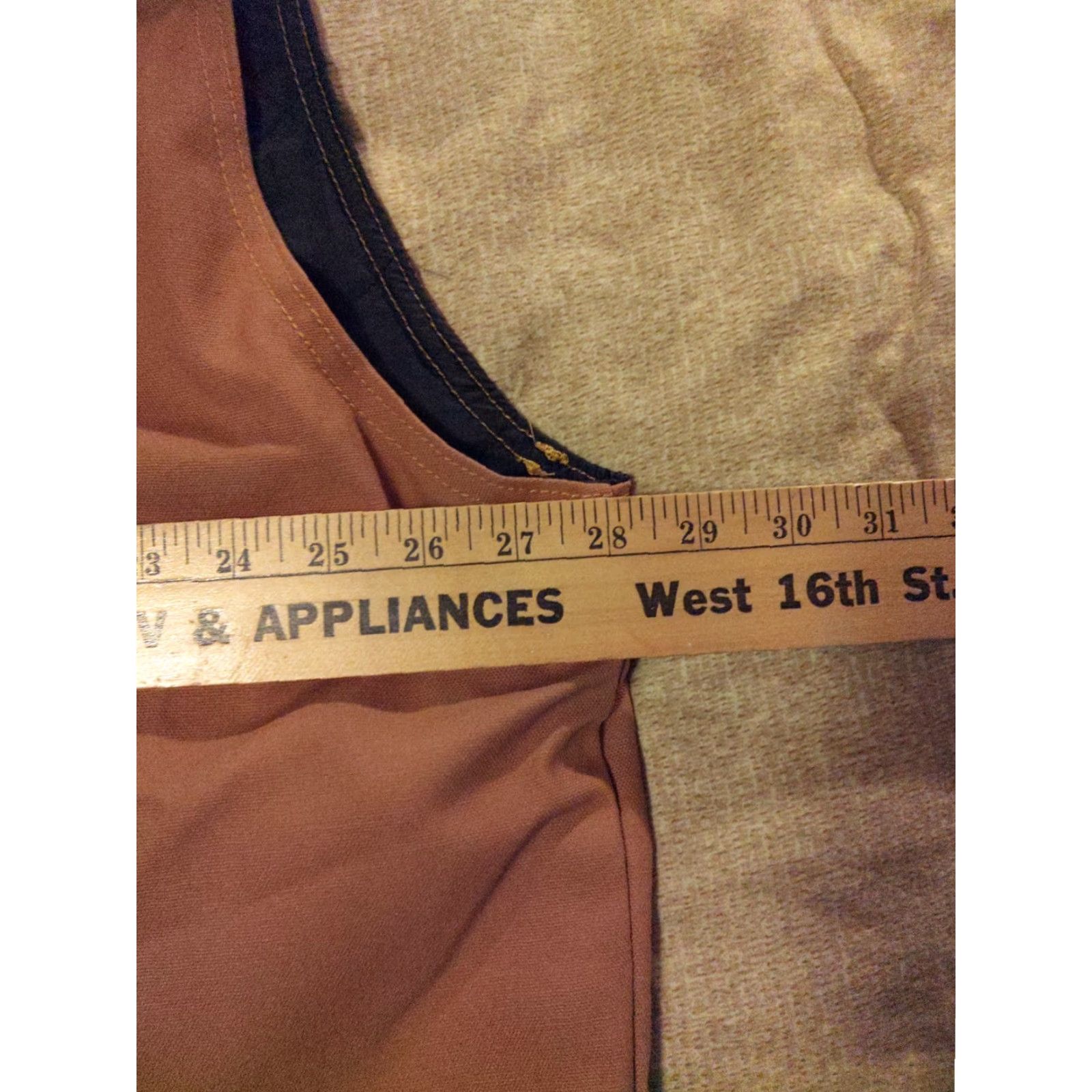 Red Kap VINTAGE Red Kap Vest Workwear Canvas Gilet Tan 2XL NOS Quilted Full Zip Pockets Men Size US XXL / EU 58 / 5 - 8 Thumbnail