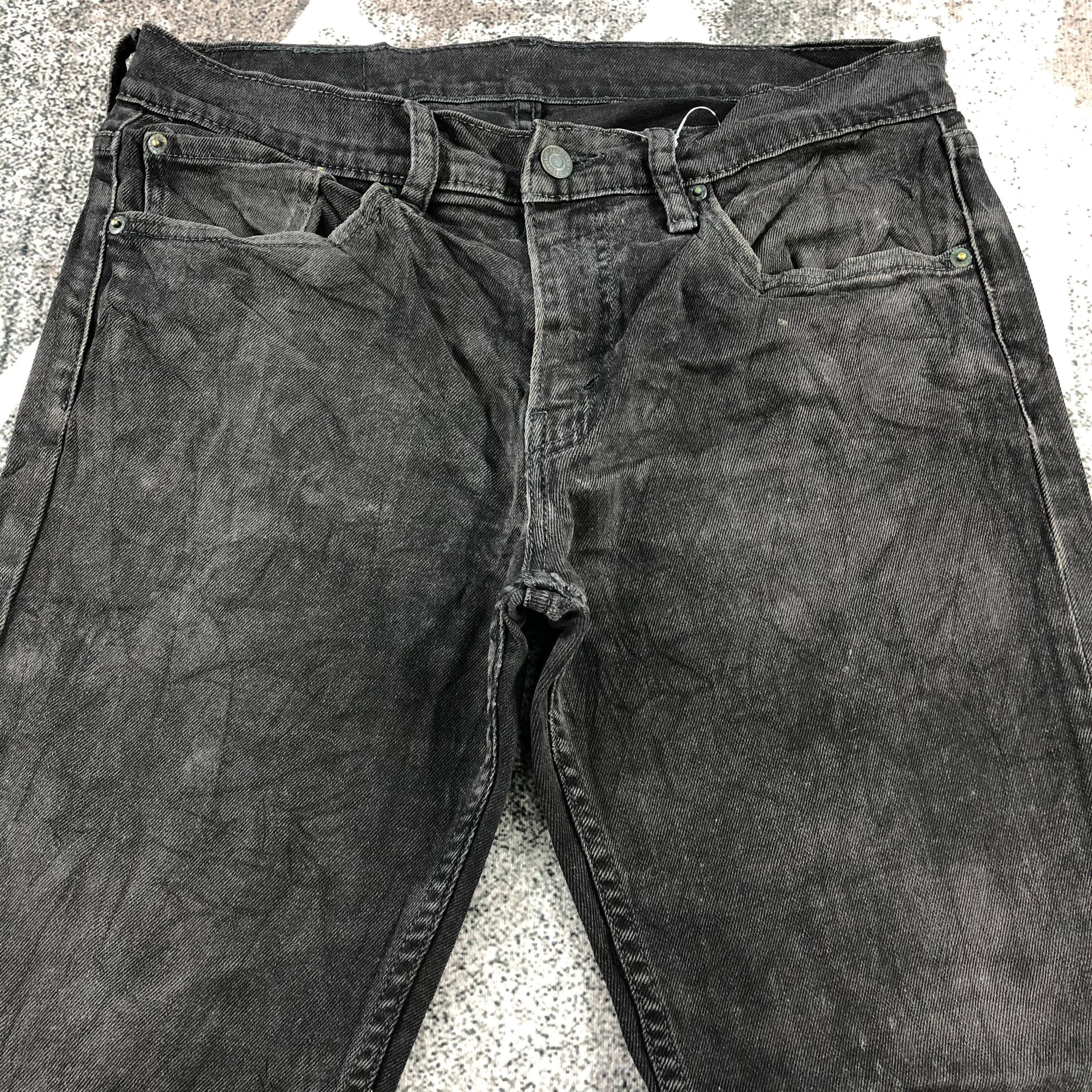 Levi's Levis 511 Jeans Faded Black Denim Size US 32 / EU 48 - 3 Thumbnail