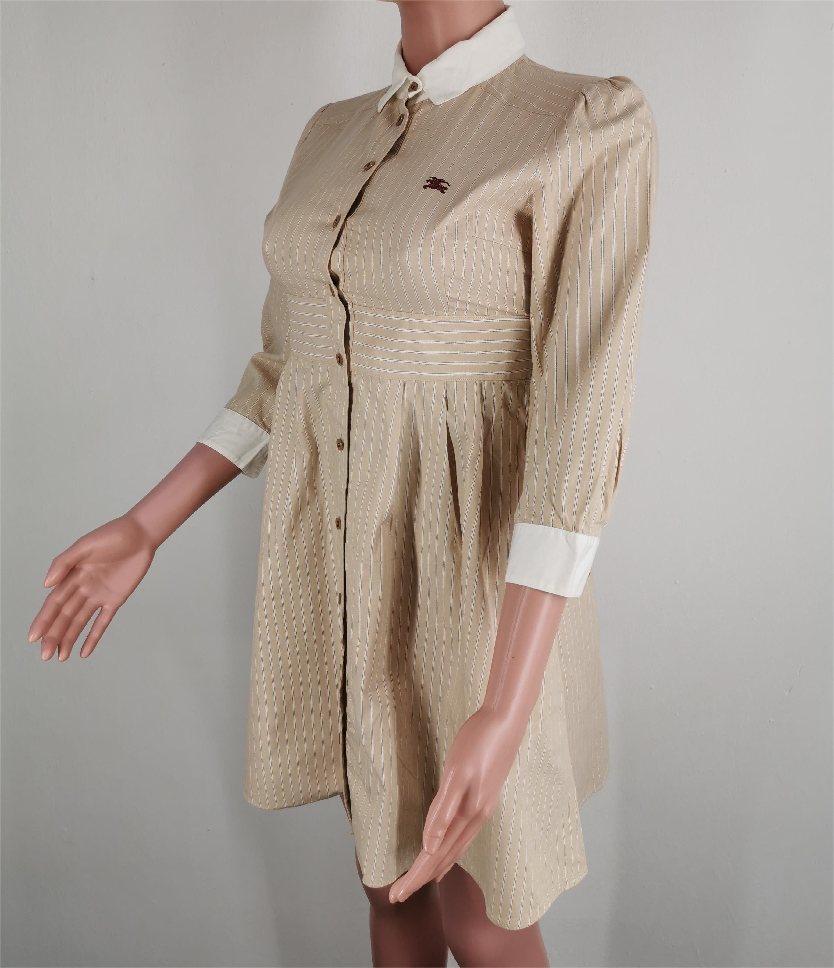 Burberry Burberry Stripe Down Womens Shirt Dress Size S Size XS / US 0-2 / IT 36-38 - 3 Thumbnail