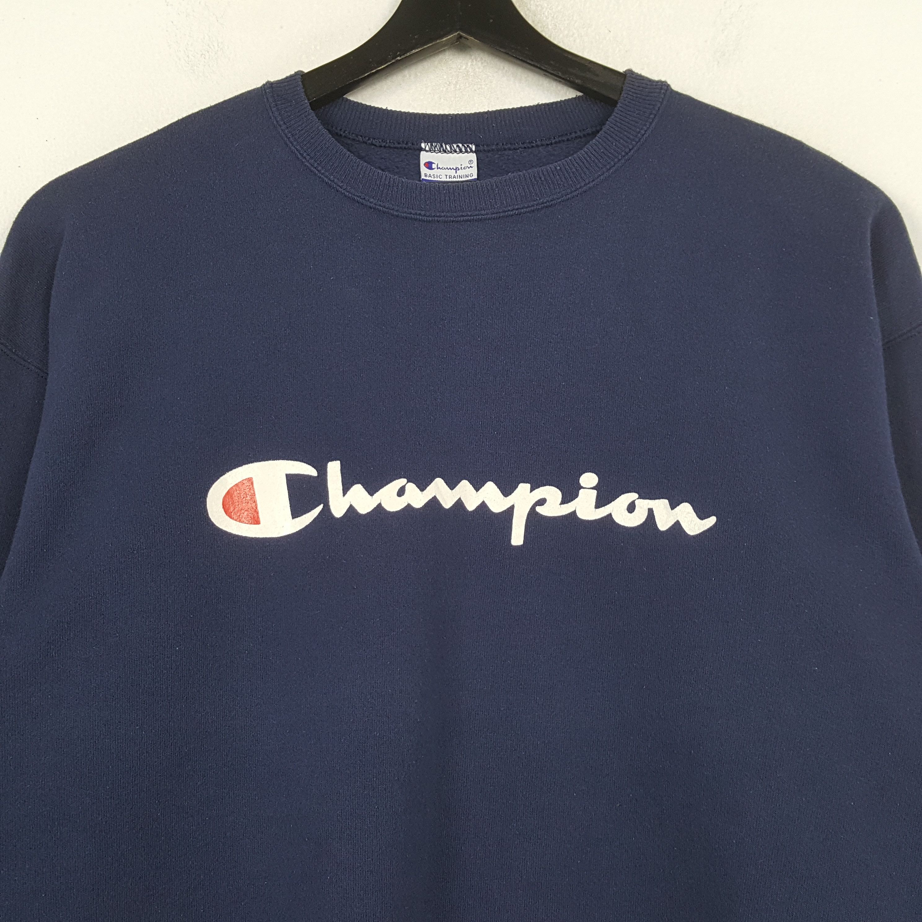 Champion CHAMPION Spellout Design Streetwear Sweatshirt C293N8 Size US L / EU 52-54 / 3 - 2 Thumbnail
