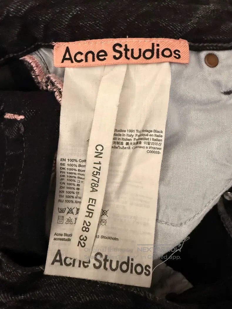Acne Studios Acne Studios Black Jeans Size US 28 / EU 44 - 3 Thumbnail