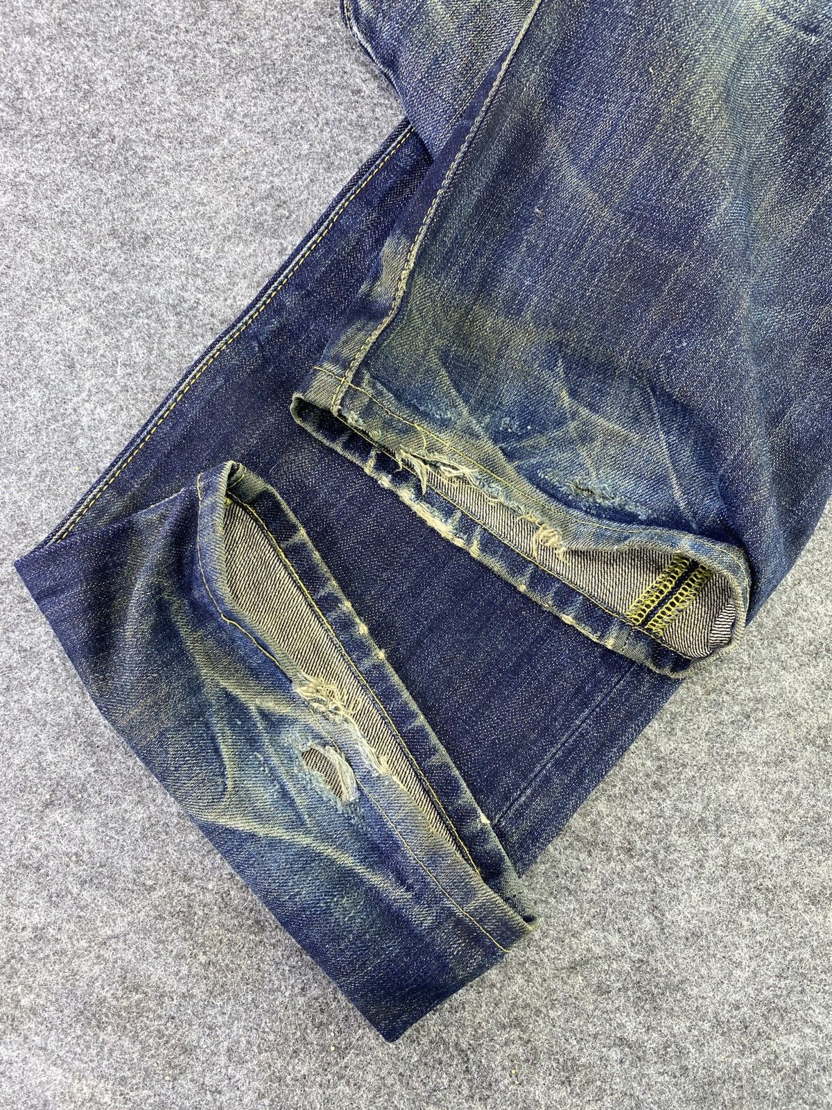 Japanese Brand JAPANESE BRAND CUNE BLUE WASH DENIM - J844 Size US 34 / EU 50 - 8 Thumbnail