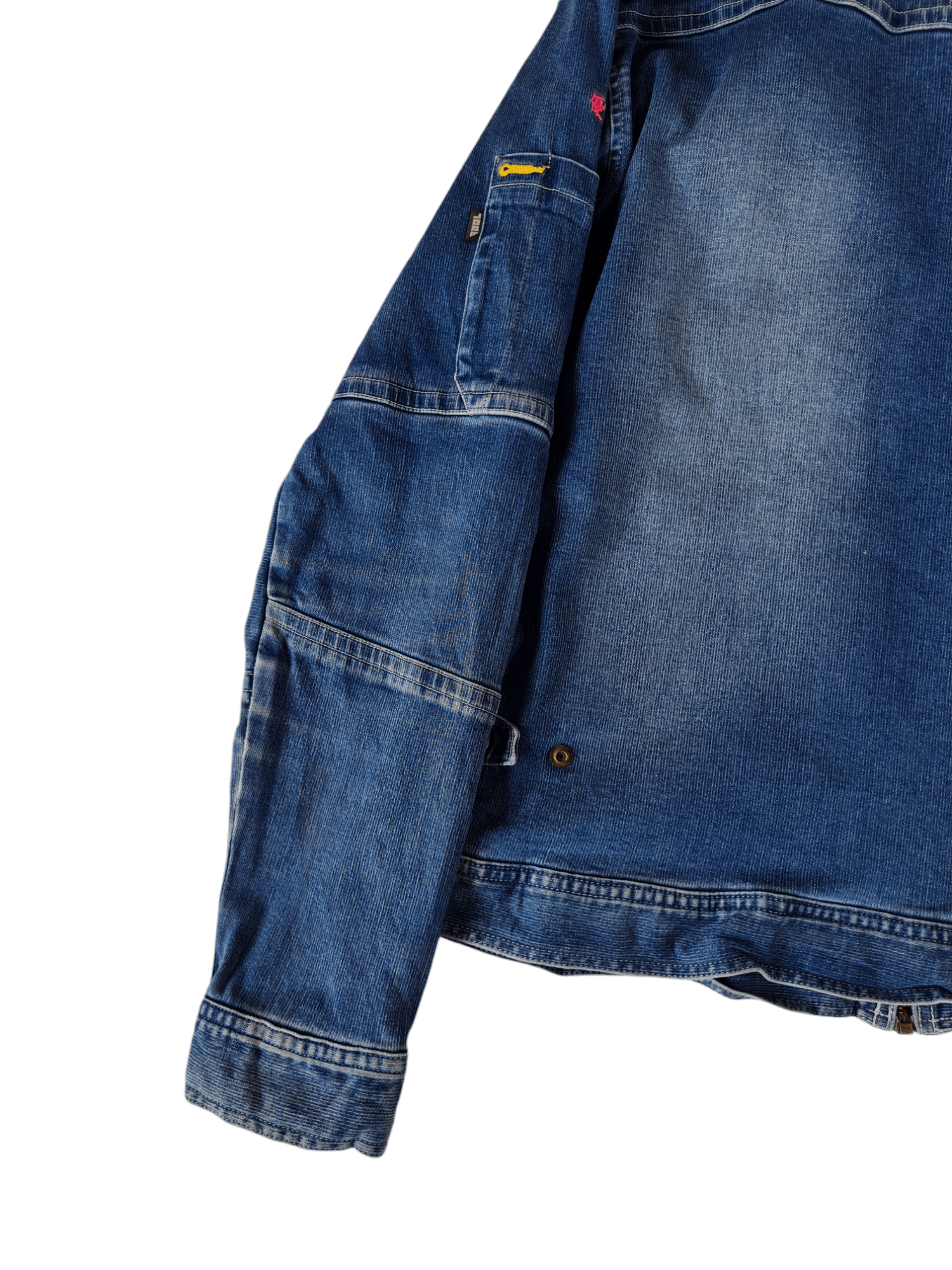 Japanese Brand × Vintage Vtg Tora Denim Jacket Blue Size US L / EU 52-54 / 3 - 9 Thumbnail