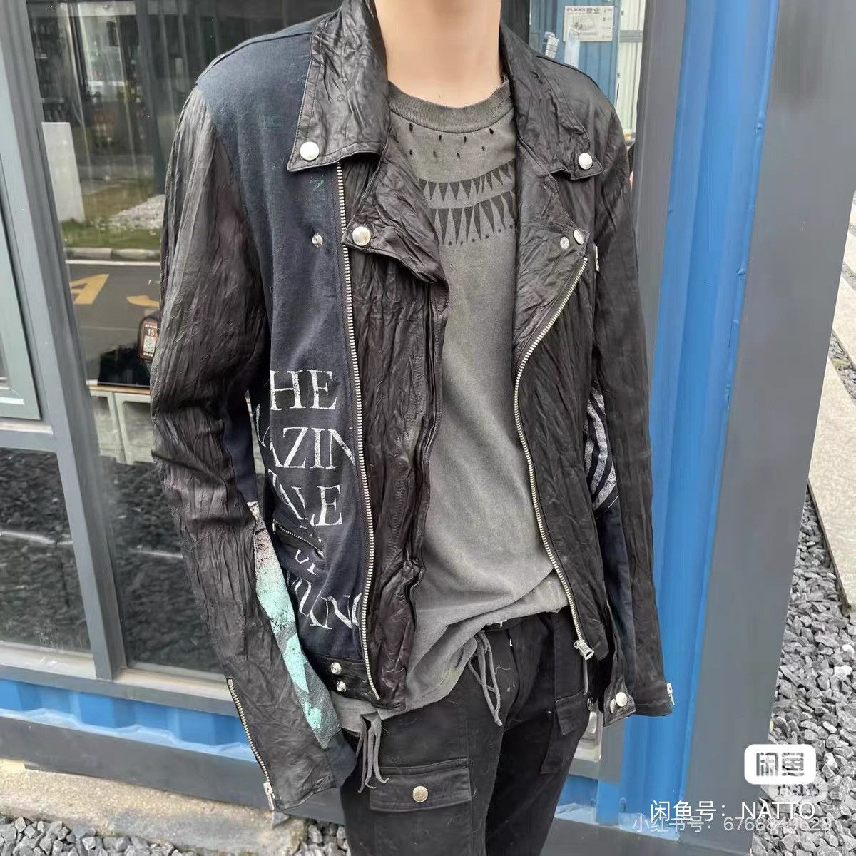 Undercover Undercover SS06 leather jacket Klaus Schulez Size US M / EU 48-50 / 2 - 3 Thumbnail