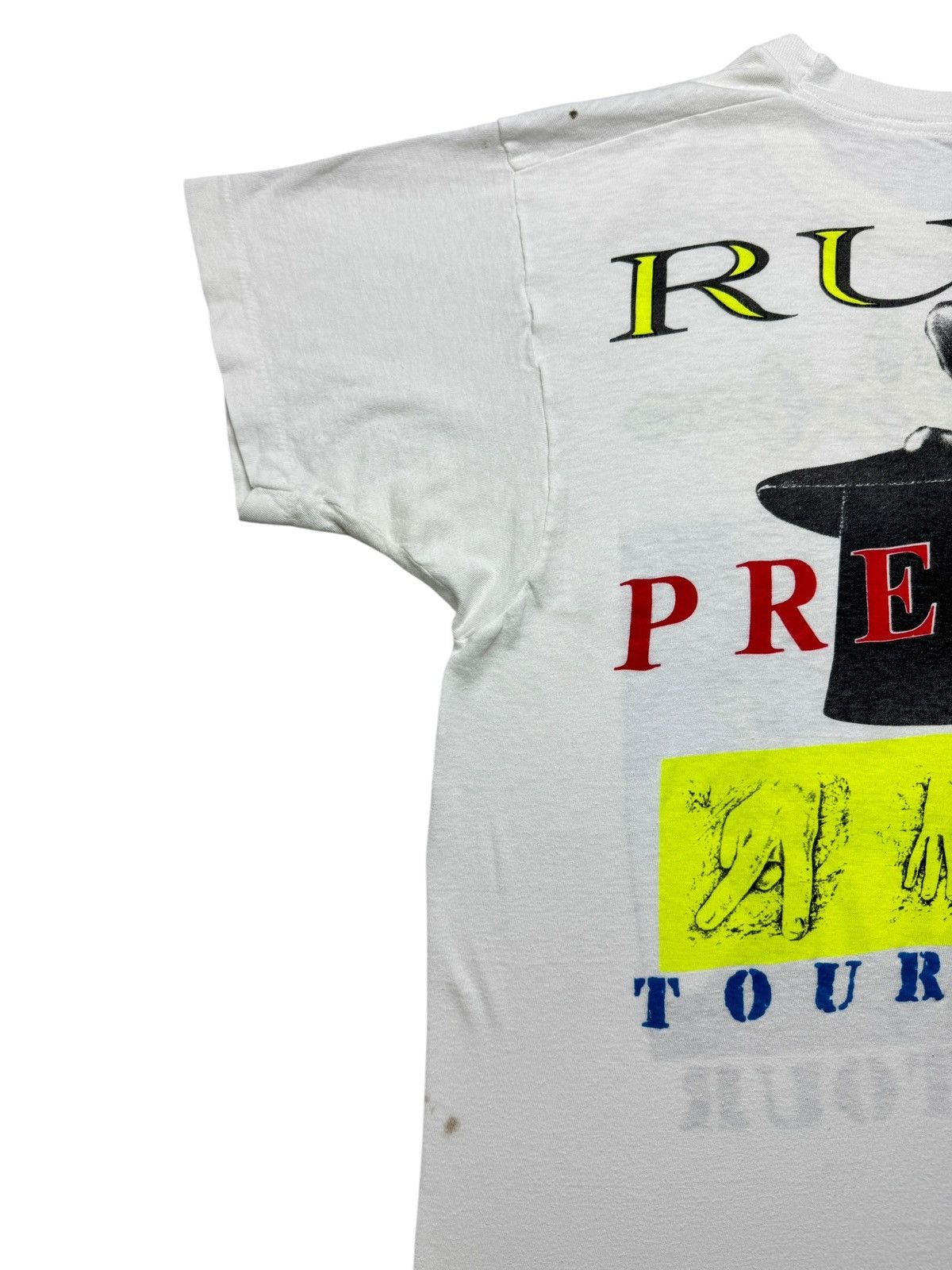 Vintage Vintage 1990 Rush Presto Tour Band Tee Shirt Size US M / EU 48-50 / 2 - 6 Thumbnail
