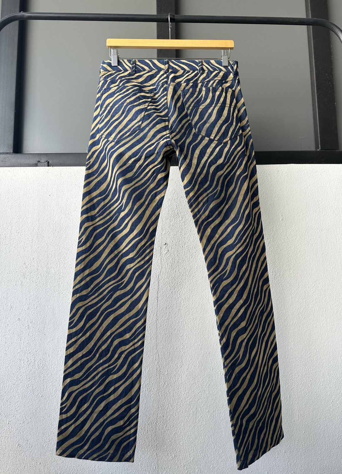 Katharine Hamnett London 90's Katharine Hamnett London zebra striped jeans Size US 30 / EU 46 - 7 Thumbnail