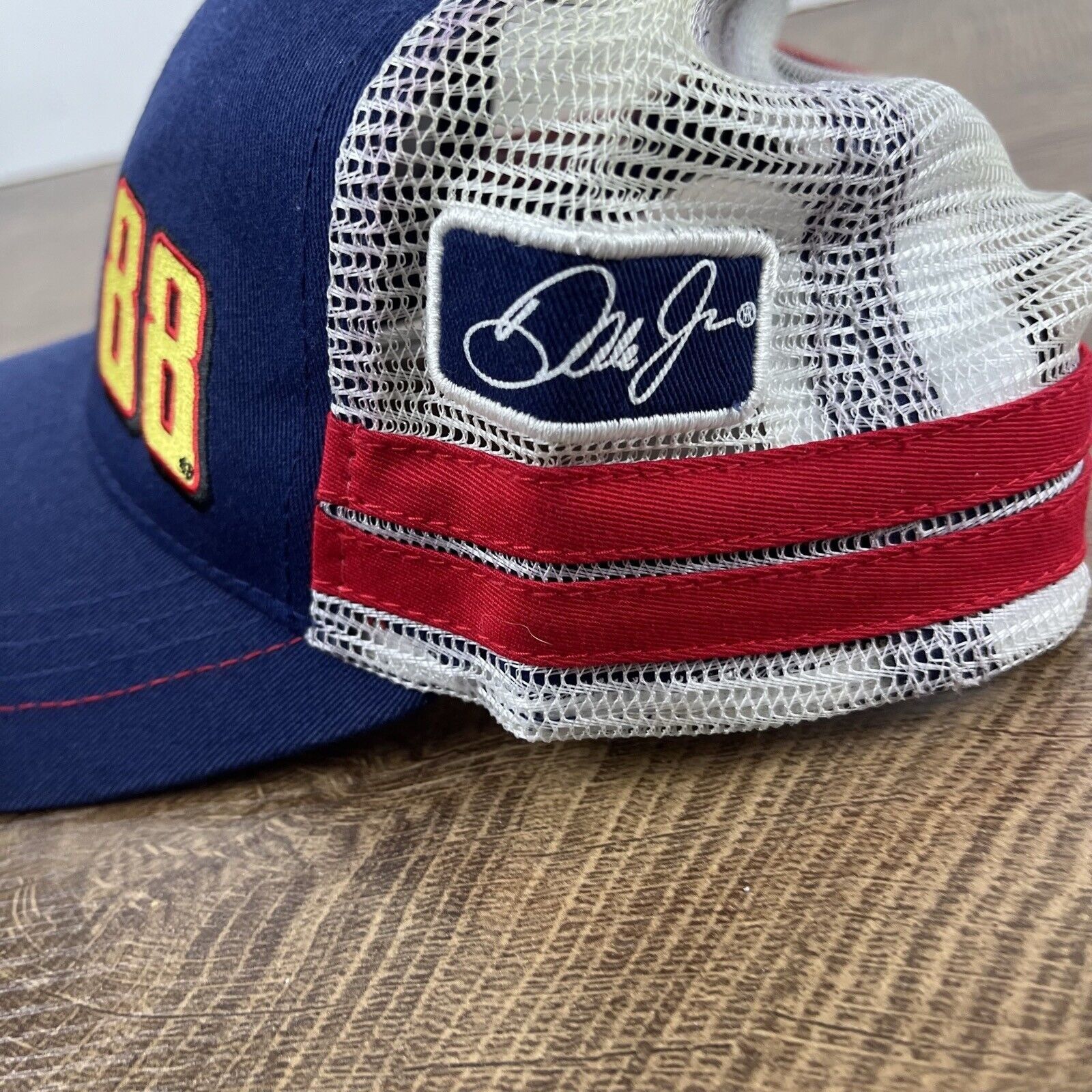Other Dale Earnhardt Jr Snapback Hat 88 Car Hat Blue Cap Adjustabl Size ONE SIZE - 8 Thumbnail
