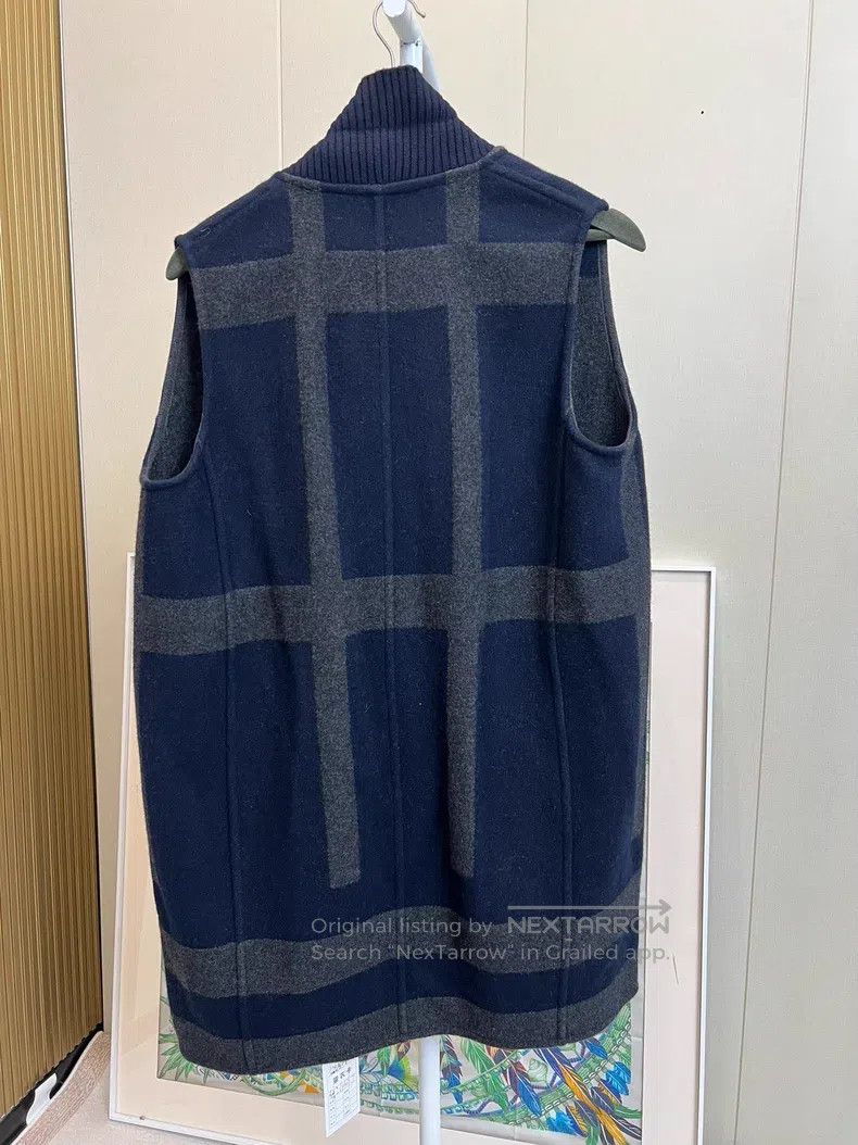 Hermes Hermes Sleeveless long cashmere coat Size XS / US 0-2 / IT 36-38 - 2 Thumbnail