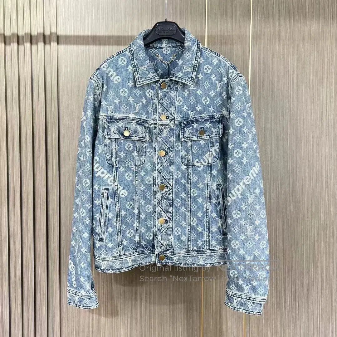 Louis Vuitton louis vuitton supreme printed denim jacket. Size US L / EU 52-54 / 3 - 1 Thumbnail