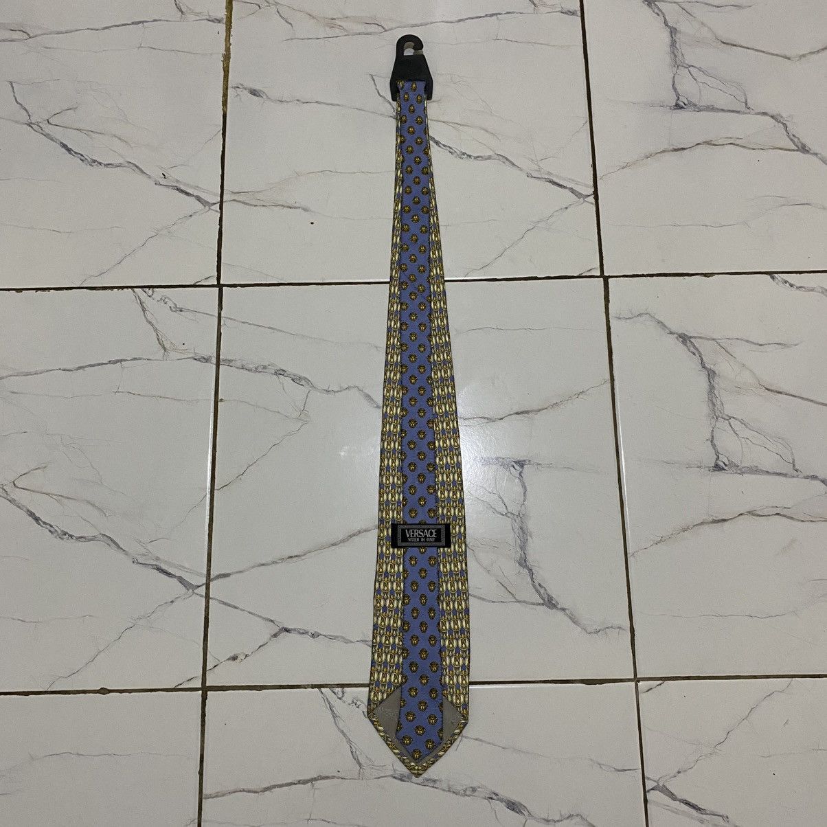 Versace Versace “Medusa” Neck Tie Size ONE SIZE - 4 Thumbnail