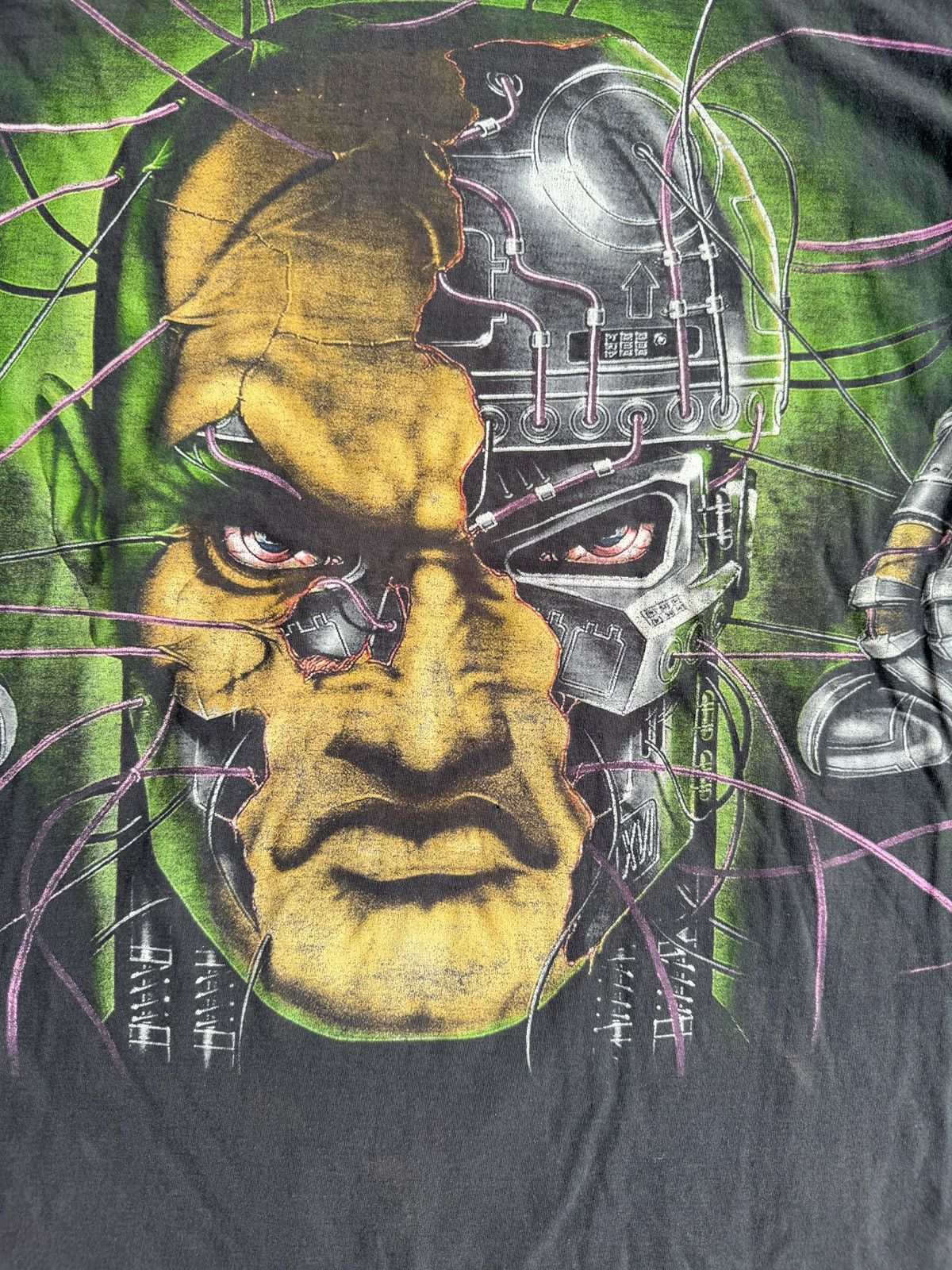 Thunderdome *RARE* GRAIL THUNDERDOME VINTAGE 90s THE GALACTIC CYBERDEATH Size US XL / EU 56 / 4 - 2 Thumbnail
