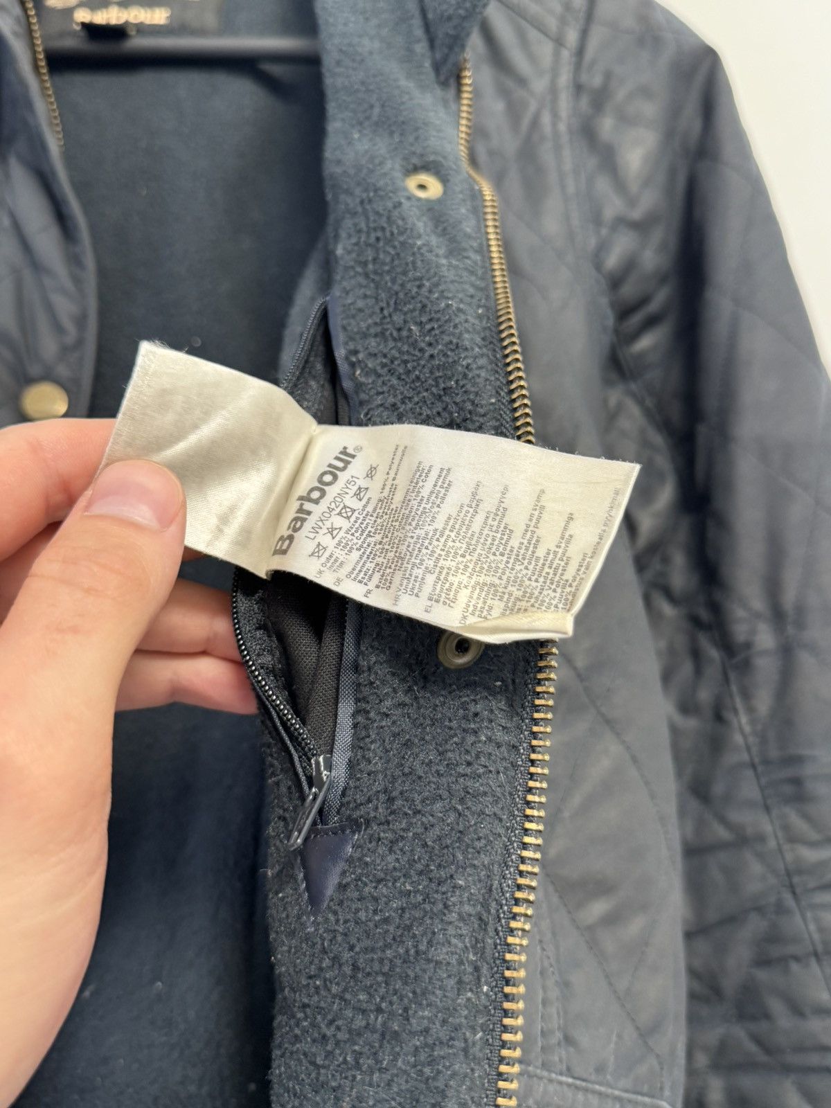 Barbour Barbour Quilted Utility Wax Jacket Y2K style Size M / US 6-8 / IT 42-44 - 14 Thumbnail