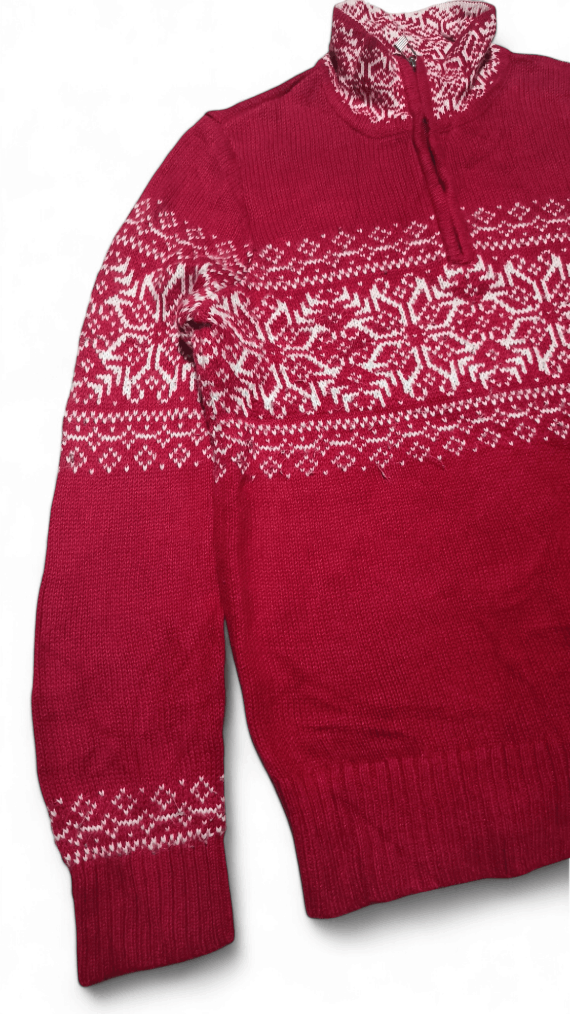 Other CHRISTOPHER & BANKS Ethnic Striped Motif Knit Cotton Sweater Size US S / EU 44-46 / 1 - 5 Thumbnail