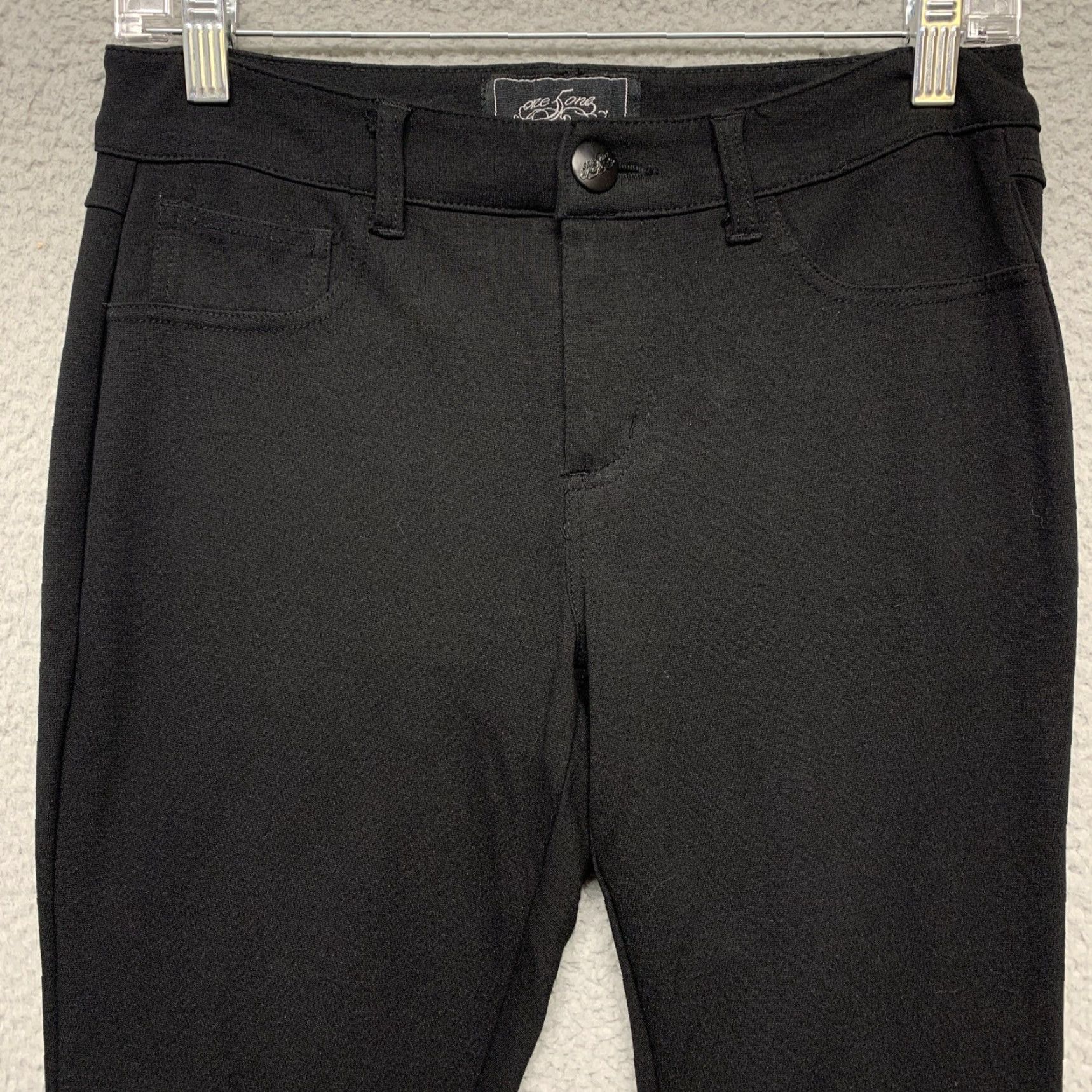 Vintage One 5 One Mid-Rise Black Dress Pants/Leggings Women's Size 8 Skinny 2 Pockets Size 30" / US 8 / IT 44 - 2 Thumbnail