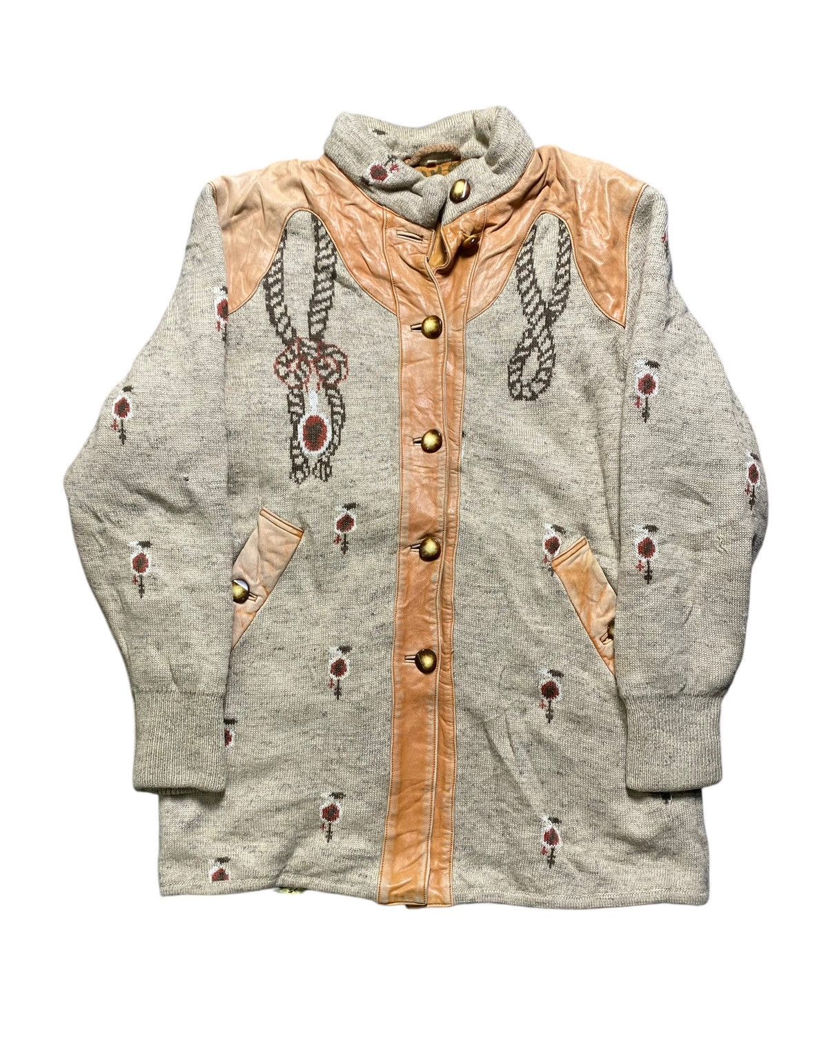 Other VINTAGE JACKET AMGE MADE IN SPAIN RETRO DESIGN NICE DESIGN Size US L / EU 52-54 / 3 - 1 Thumbnail