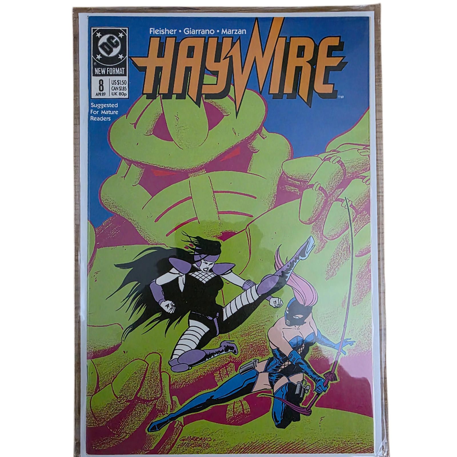 DC Comics Haywire #8 1989 Past Lives DC Vol 1 Comic (C) Size ONE SIZE - 5 Thumbnail