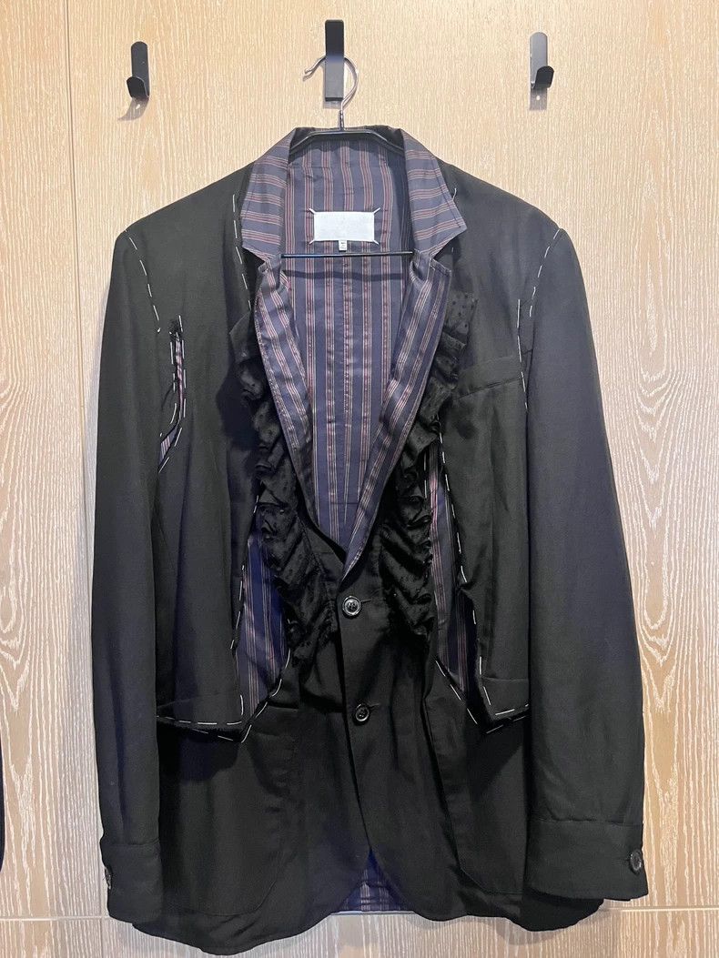 Maison Margiela Maison Margiela Show-style deconstructed suit jacket 2501-N Size 48R - 6 Thumbnail