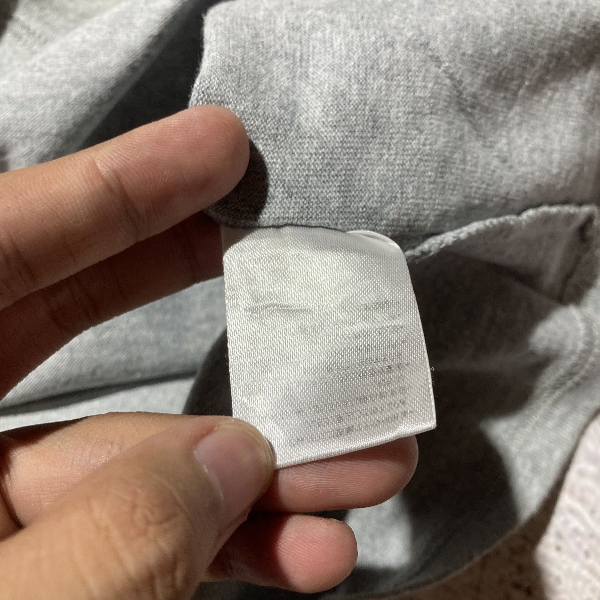 Number (N)ine Vintage Number (N)ine Spell Out Box Logo T-shirt Grey Size US L / EU 52-54 / 3 - 15 Thumbnail