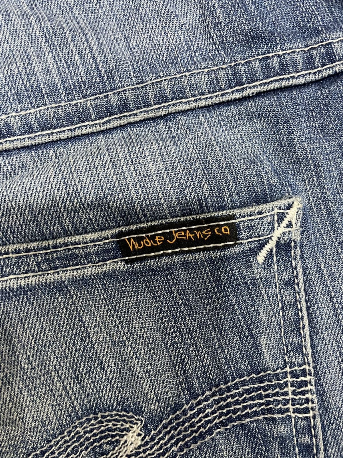 Japanese Brand × Nudie Jeans Vintage Nudie Jeans Light Washed Denim Size US 30 / EU 46 - 8 Thumbnail
