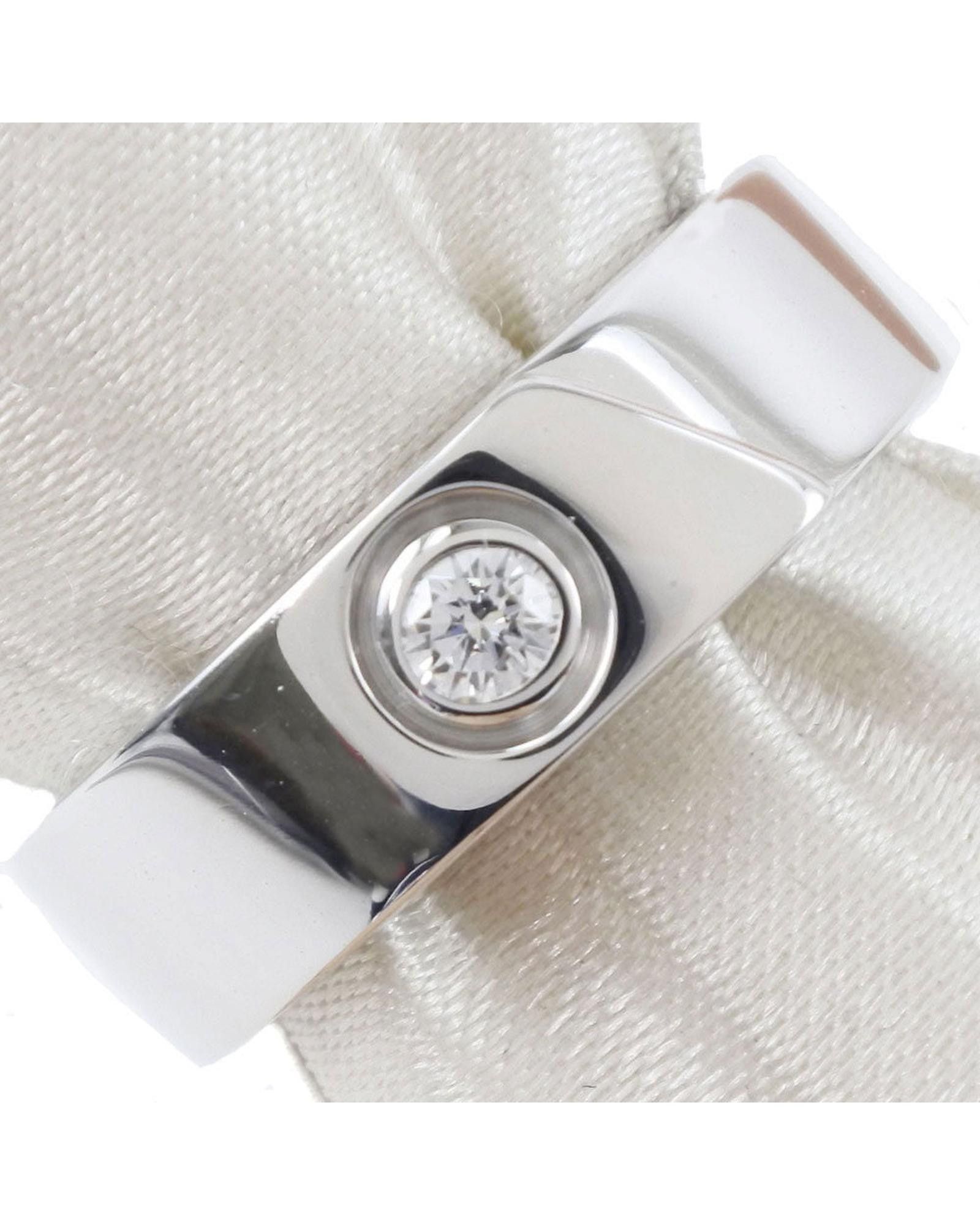 image of Cartier Love Solitaire Diamond Ring In White Gold, Women's