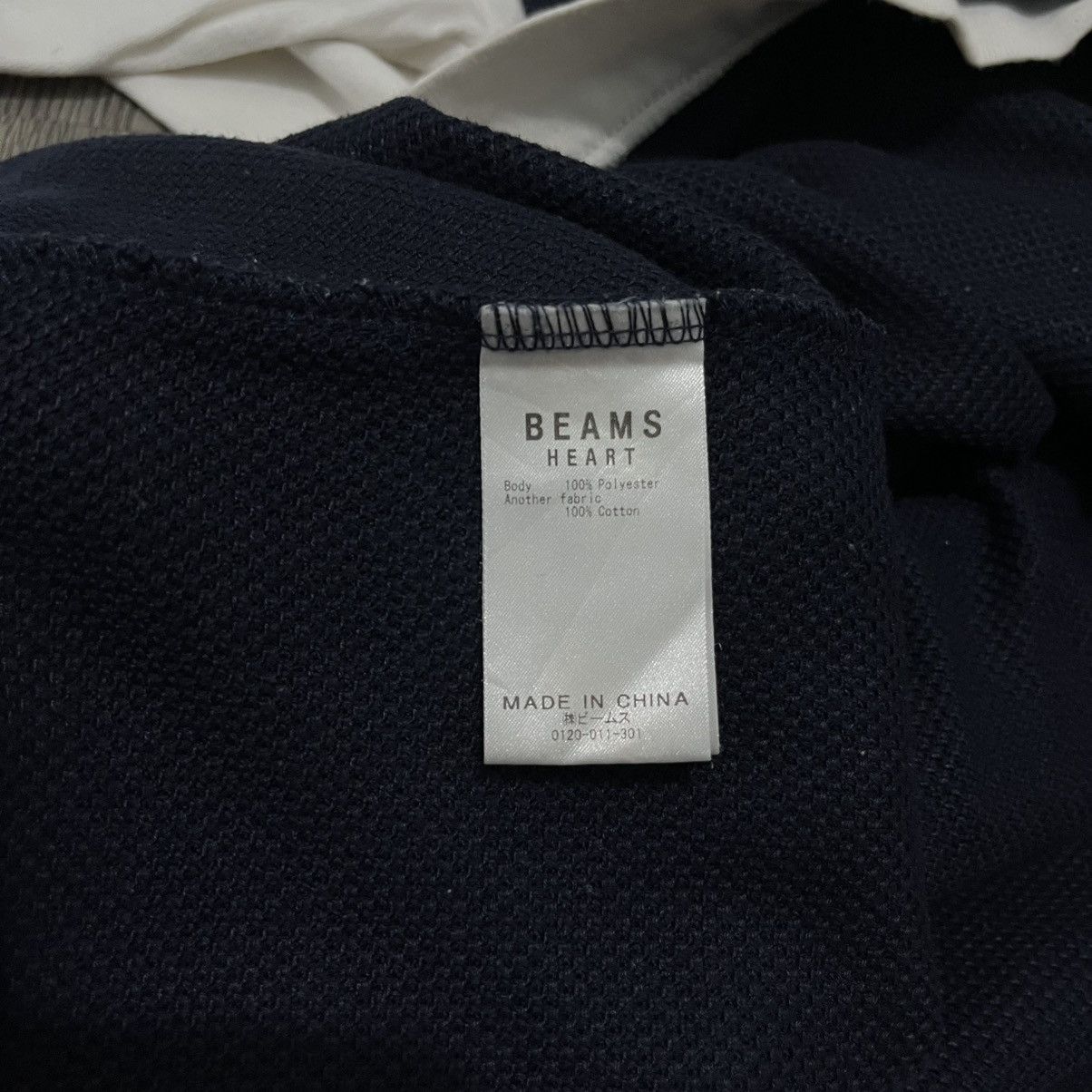 Beams Japan Double Layeres Waffle Sleeve Beams Heart Ifsix japanesebrand Size US L / EU 52-54 / 3 - 8 Thumbnail