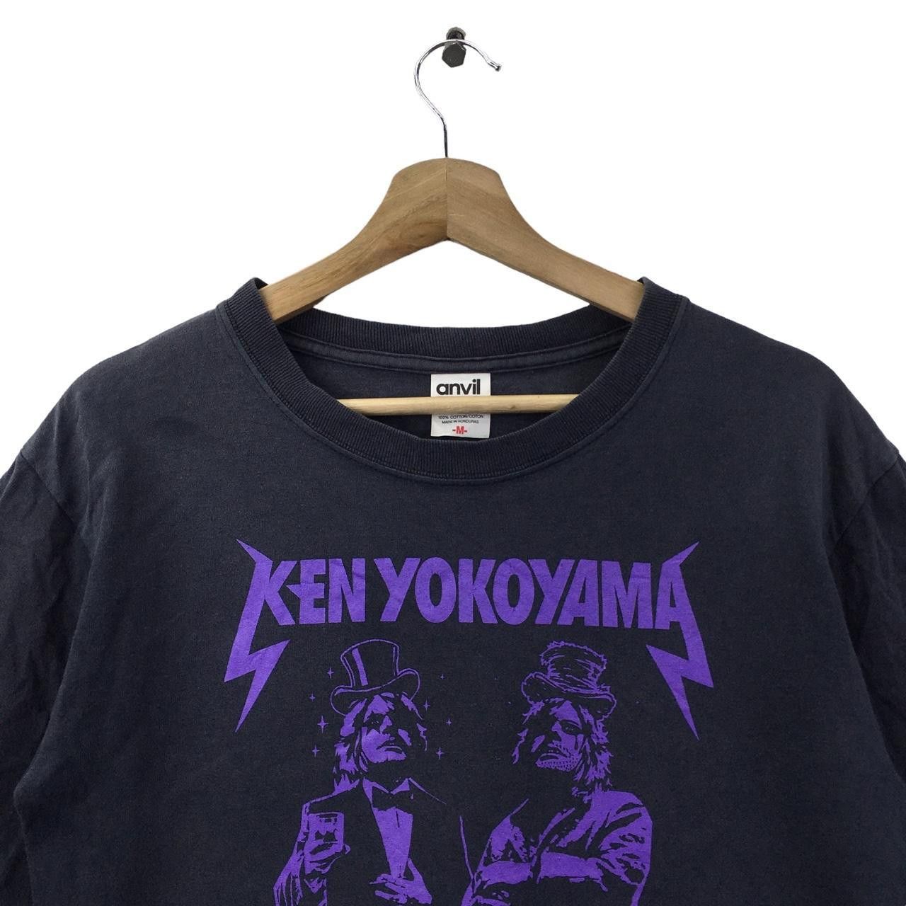Vintage Vtg KEN YOKOYAMA PUNK Pizza Of Death Records Tee Shirt Size US M / EU 48-50 / 2 - 2 Thumbnail
