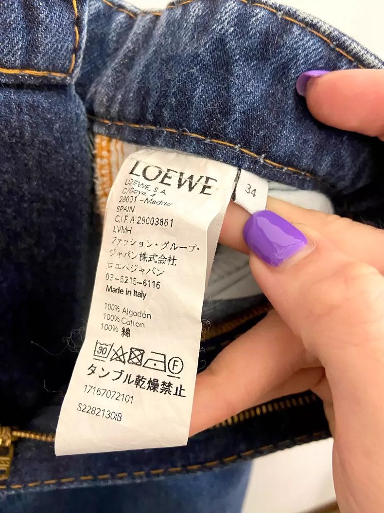 Loewe LOEWE Cowboy wide-leg jeans Size 42" / US 20 - 7 Thumbnail