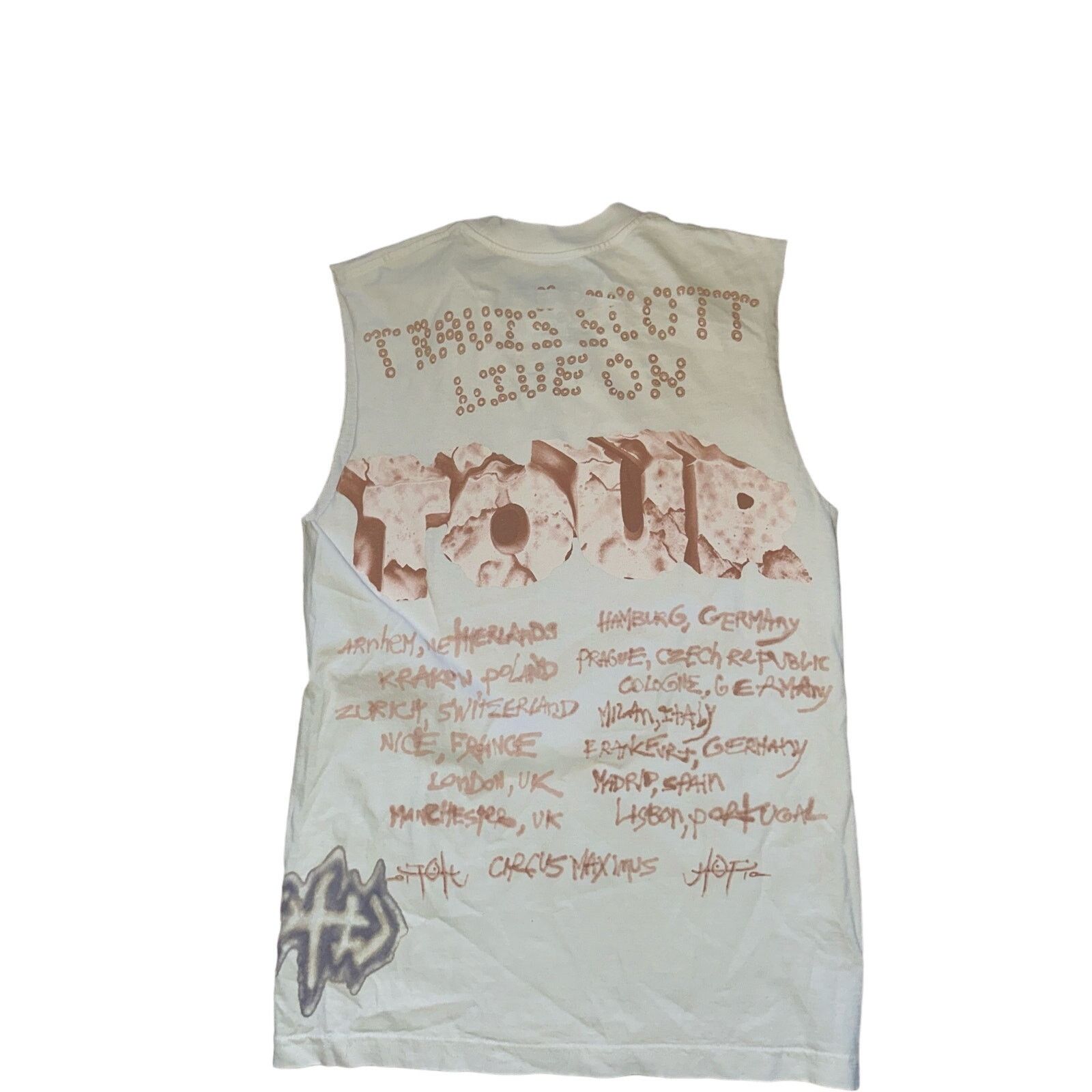Travis Scott Travis Scott Utopia Skitzo - 2024 Euro Tour Muscle Tank Size US S / EU 44-46 / 1 - 2 Thumbnail