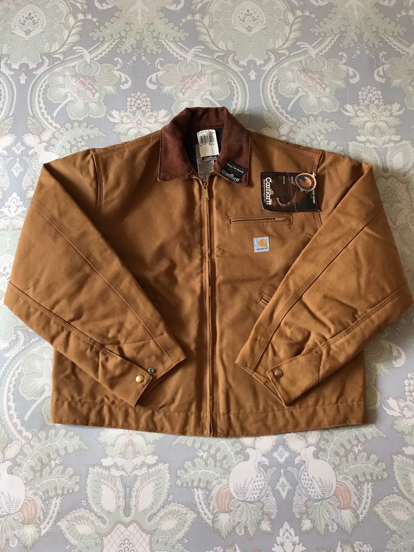 Carhartt Carhartt J01 Detroit Work Jacket Size US S / EU 44-46 / 1 - 1 Thumbnail